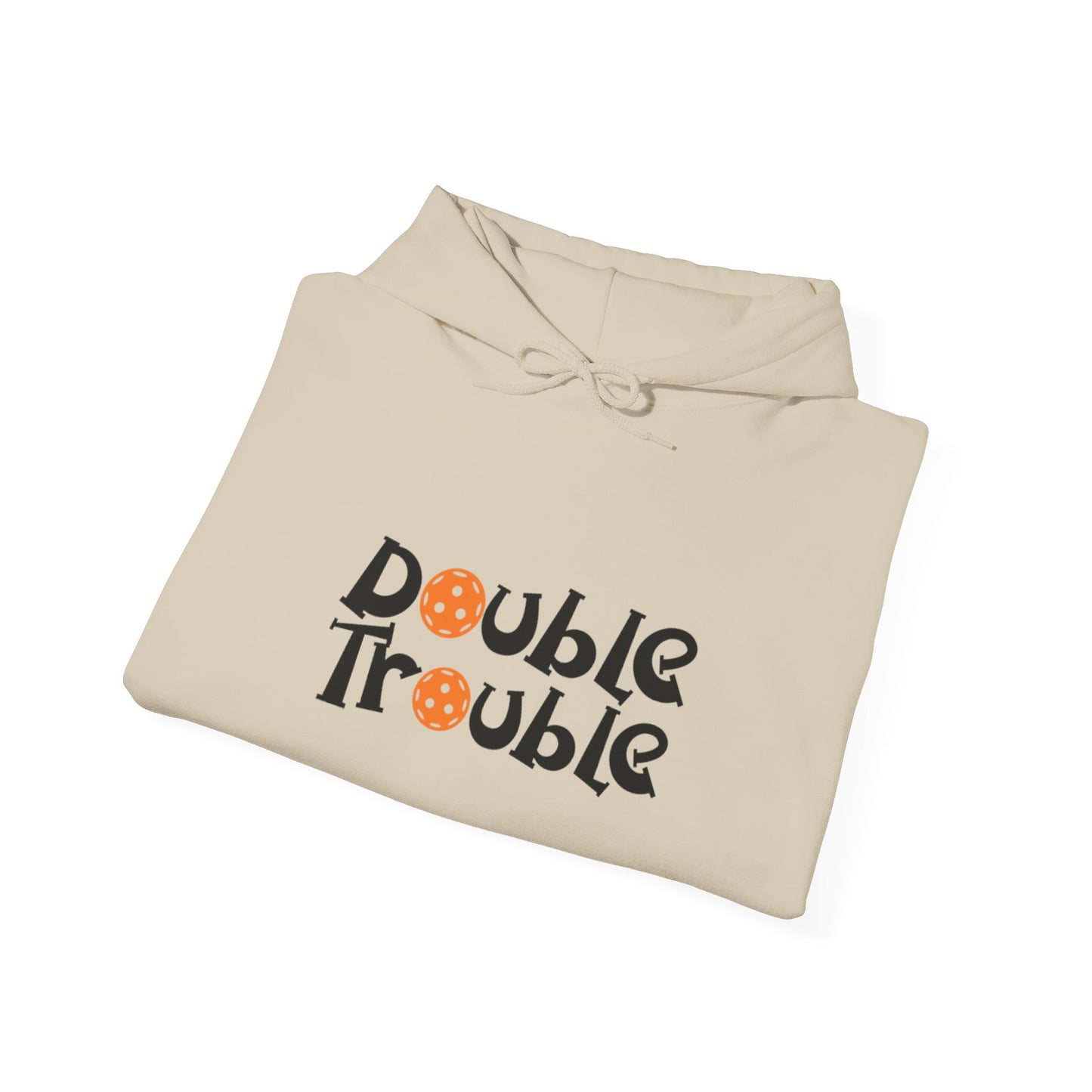 Men's Comfy Pickleball Hoodie - Double Trouble