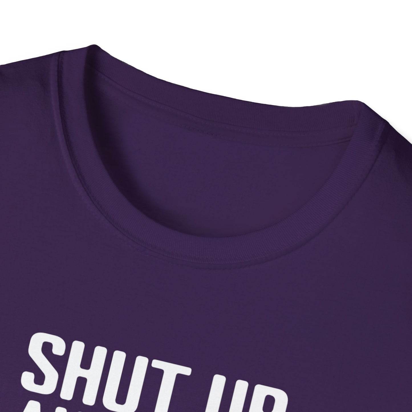 Women's Funny Pickleball T-shirt - Shut Up and Dink