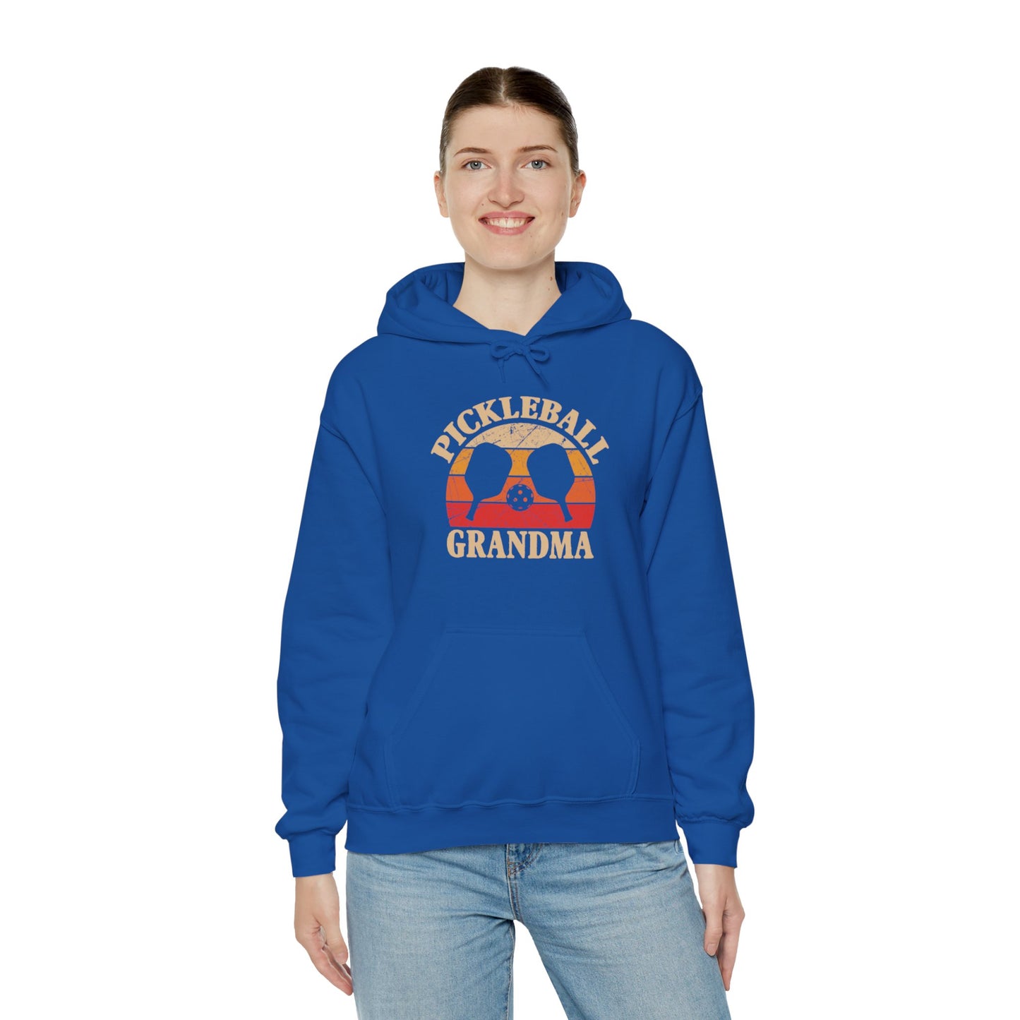 Women's Durable Pickleball Hoodie - Pickleball Grandma