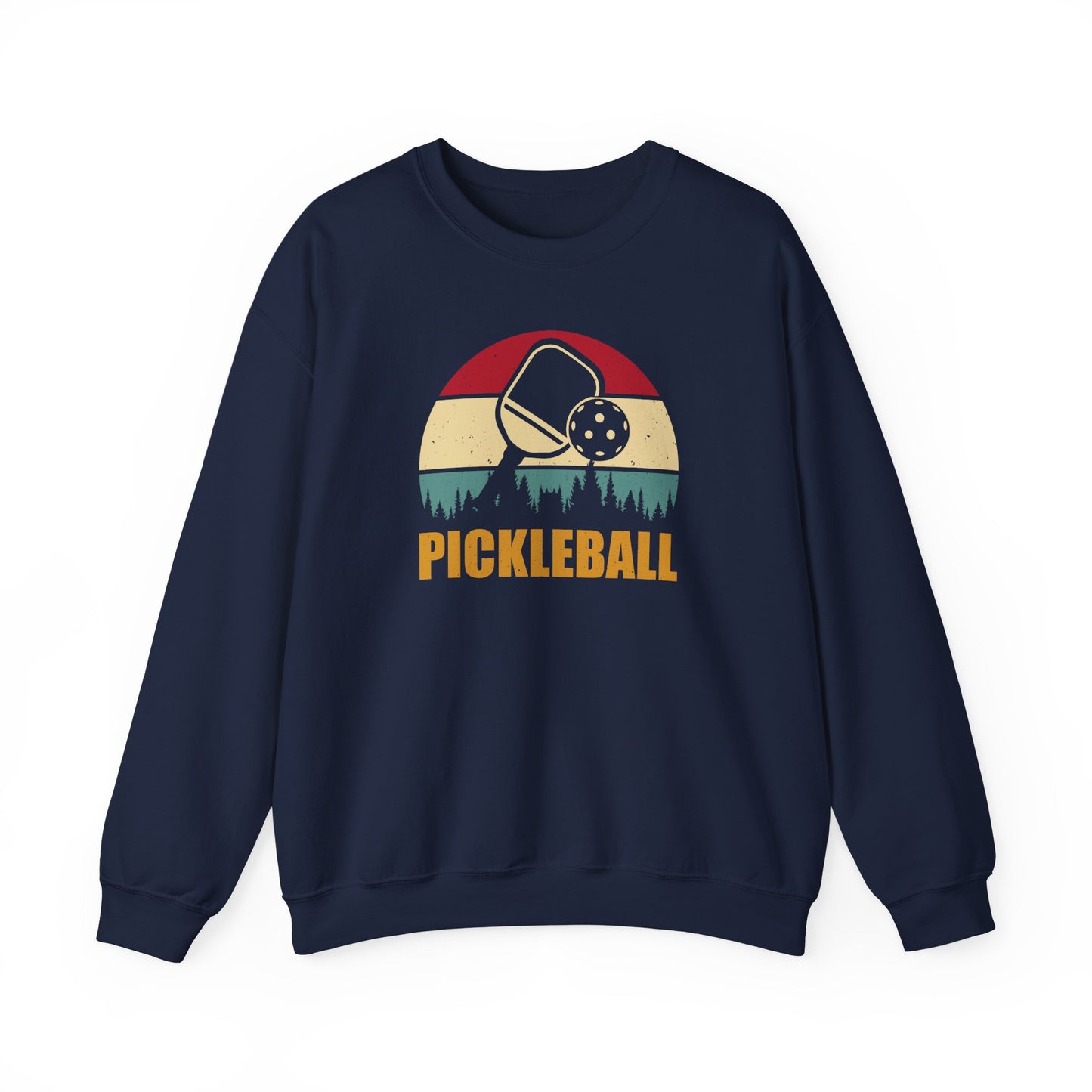 Women's Comfy Pickleball Sweatshirt - Pickleball Retro