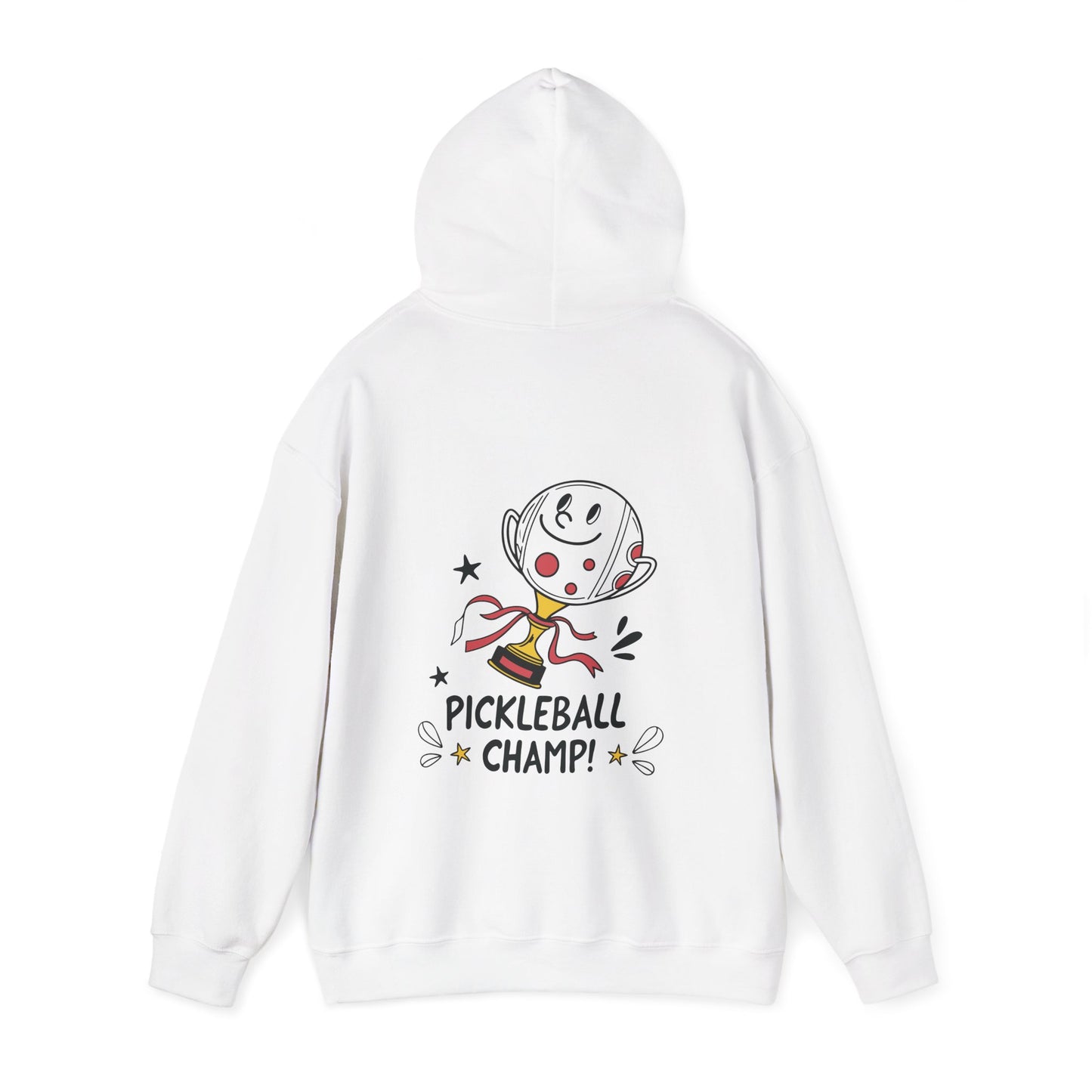 Women's Cheerful Pickleball Hoodie - Pickleball Champ