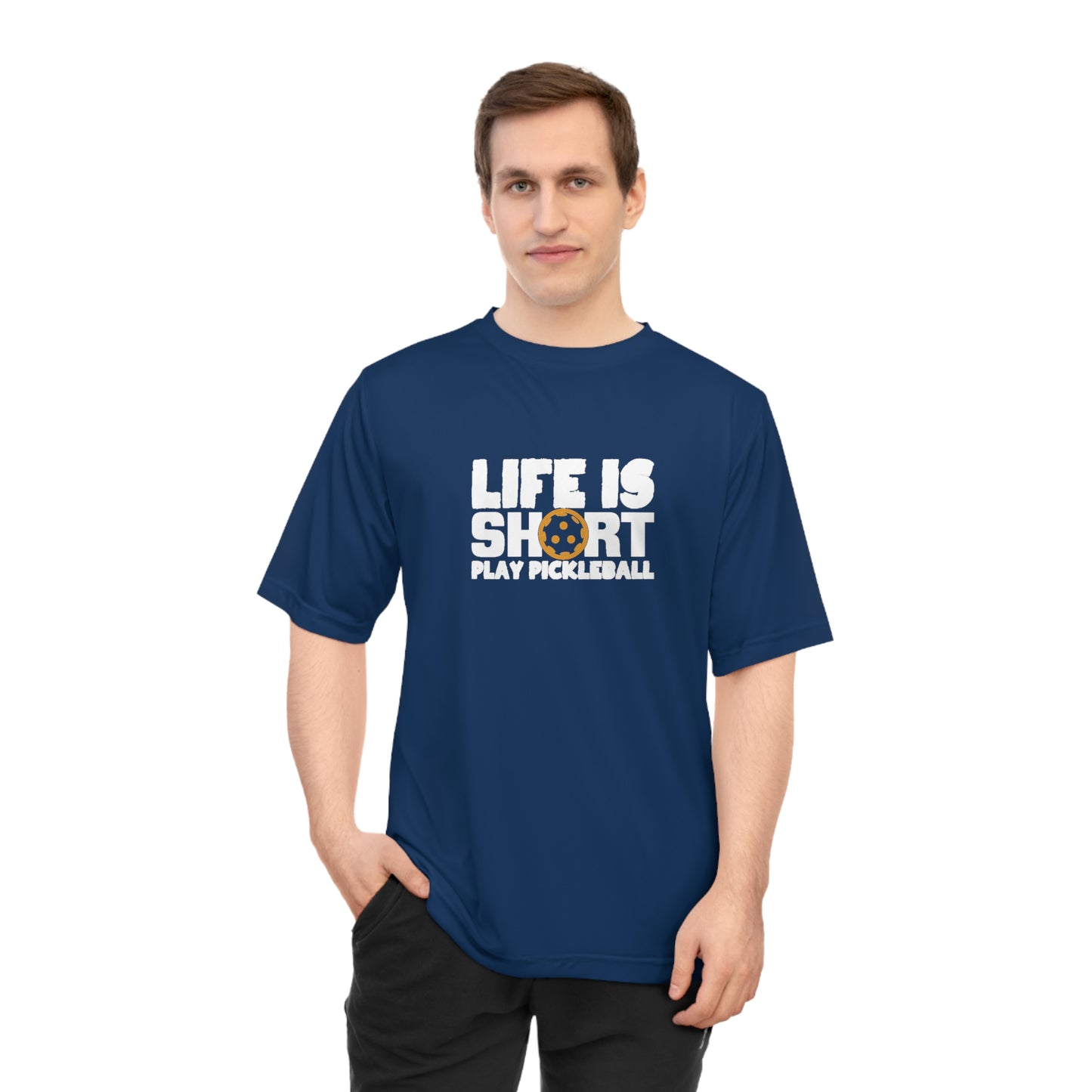 Men's Funny Pickleball T-shirt - Life Is Short Play Pickleball