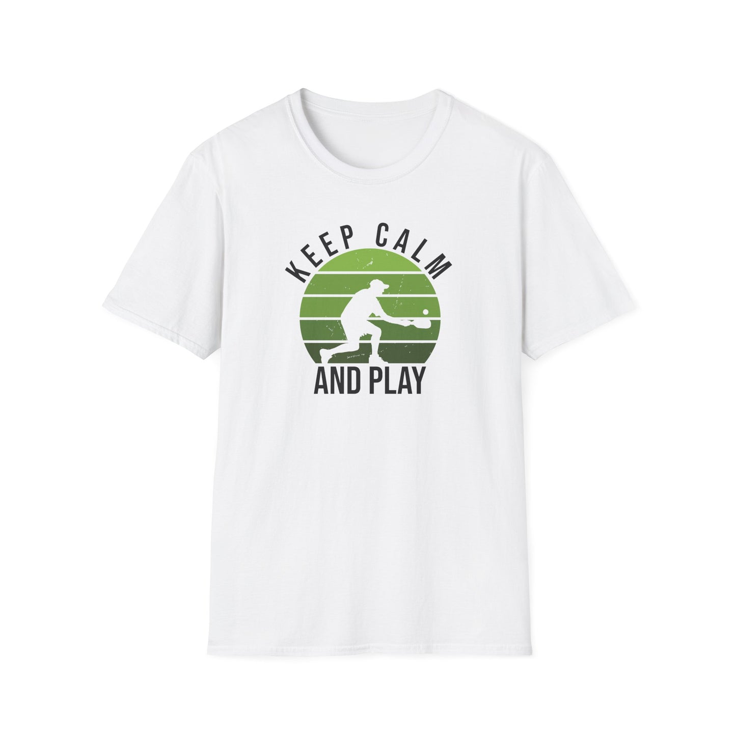 Women's Playful Pickleball T-shirt - Keep Calm and Play