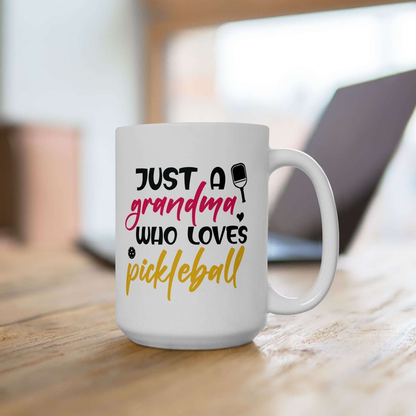 Pickleball Handy Mug - Just a Grandma Who Loves Pickleball