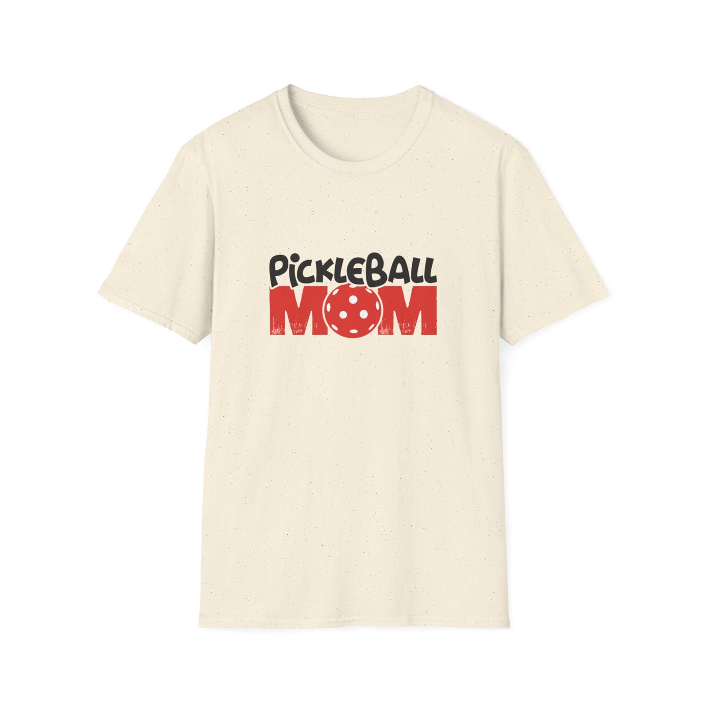 Women's Pickleball T-Shirt - Pickleball Mom Beige
