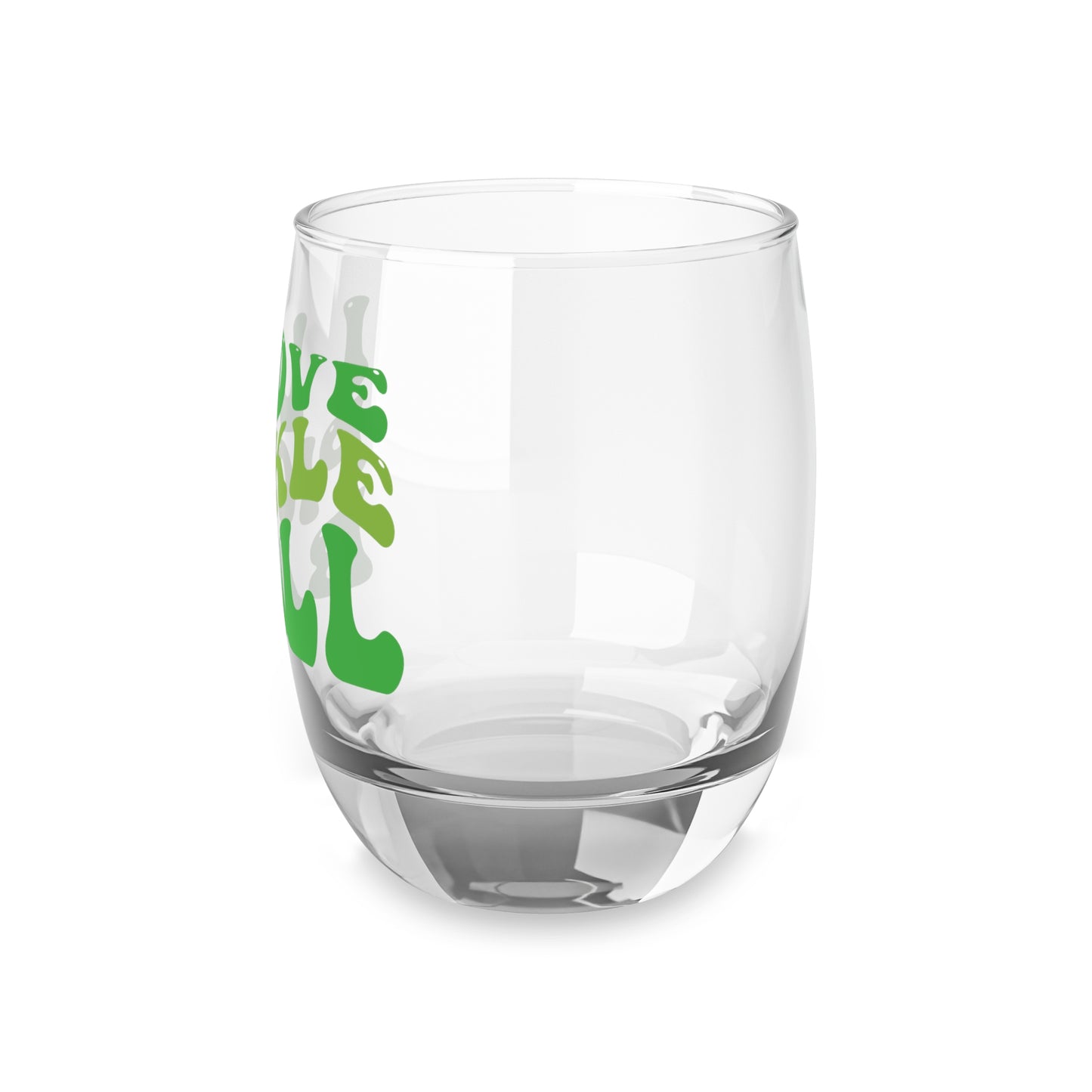 Pickleball Playful Whiskey Glass - I Love Pickleball