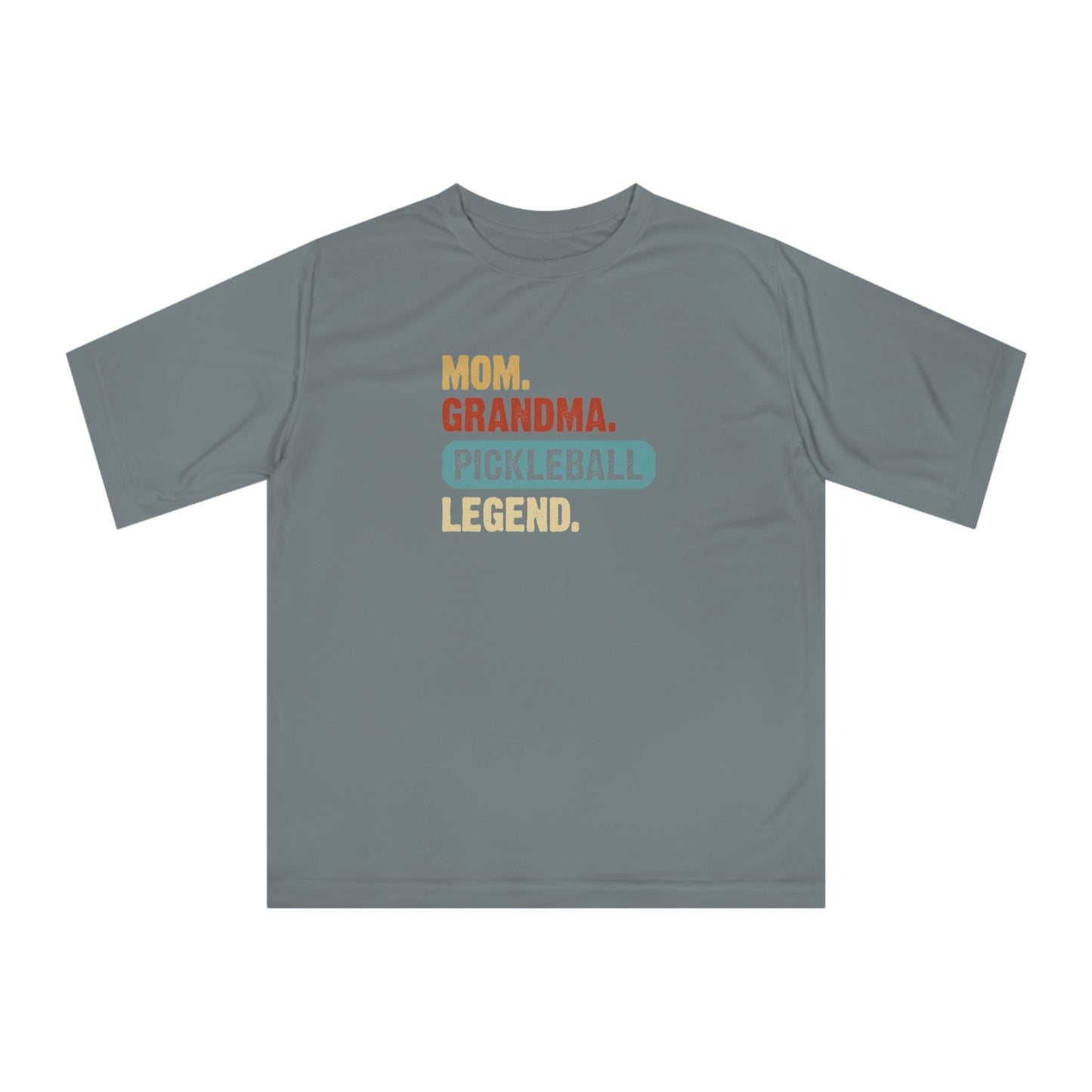 Women's Lightweight Pickleball T-shirt - Mom Grandma Pickleball Legend Gray