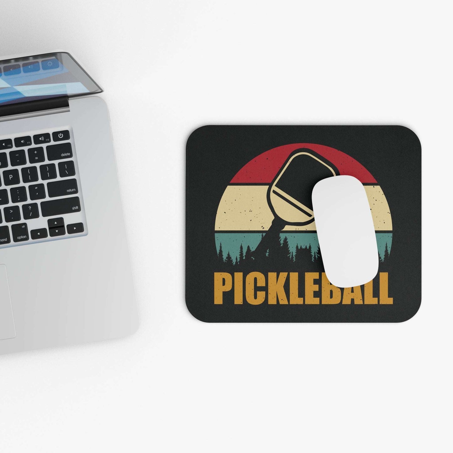 Pickleball Cool Mouse pad - Pickleball Retro