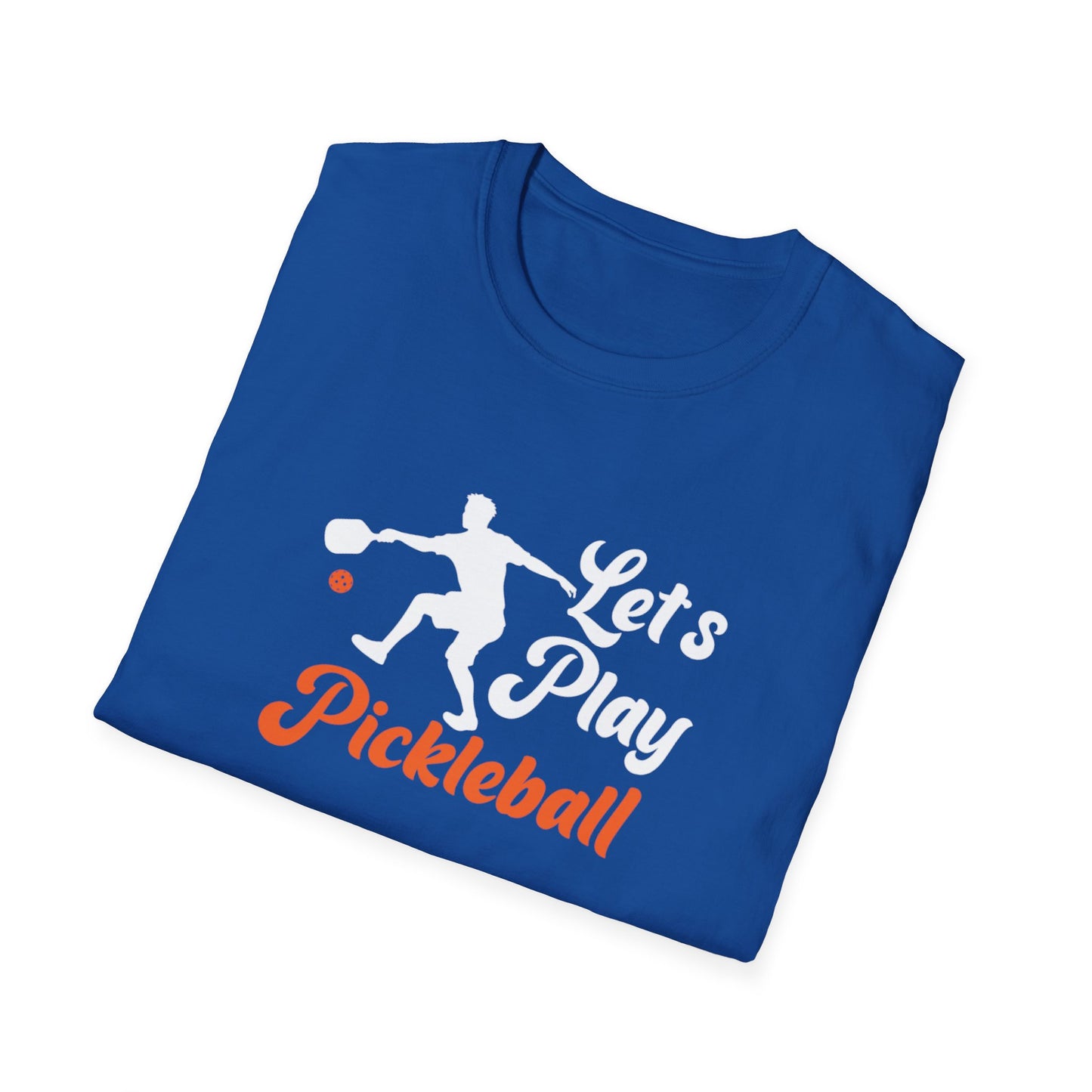 Women's Durable Pickleball T-shirt - Let's Play Pickleball