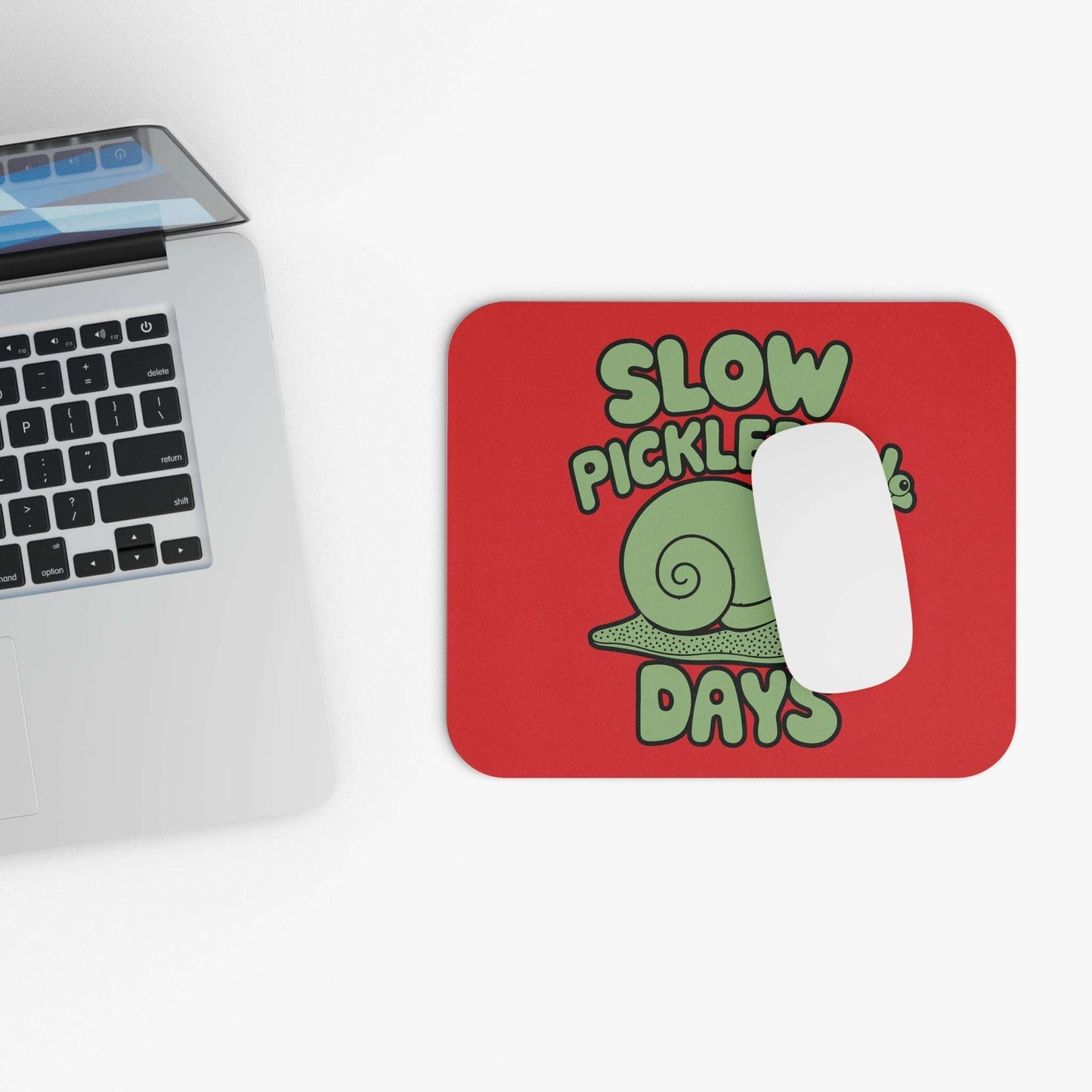Pickleball Cute Mouse pad - Slow Pickleball Days