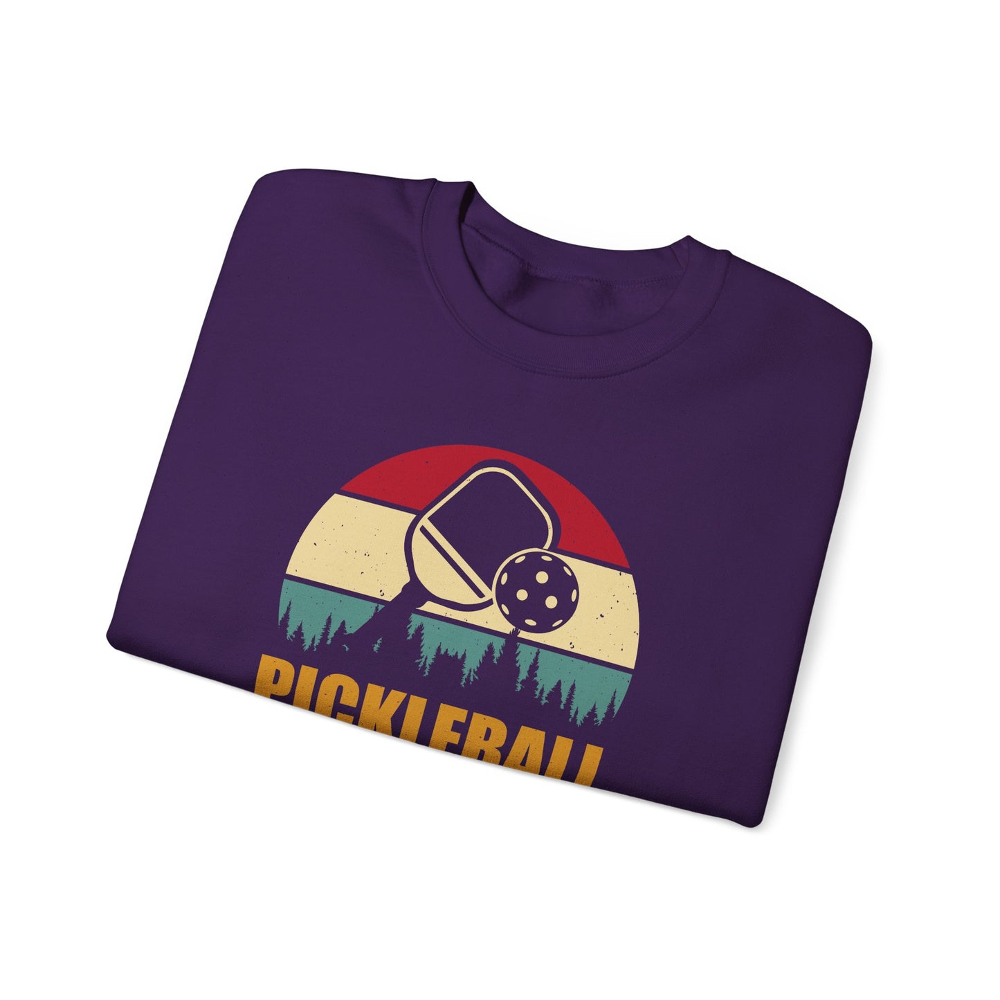 Women's Comfy Pickleball Sweatshirt - Pickleball Retro