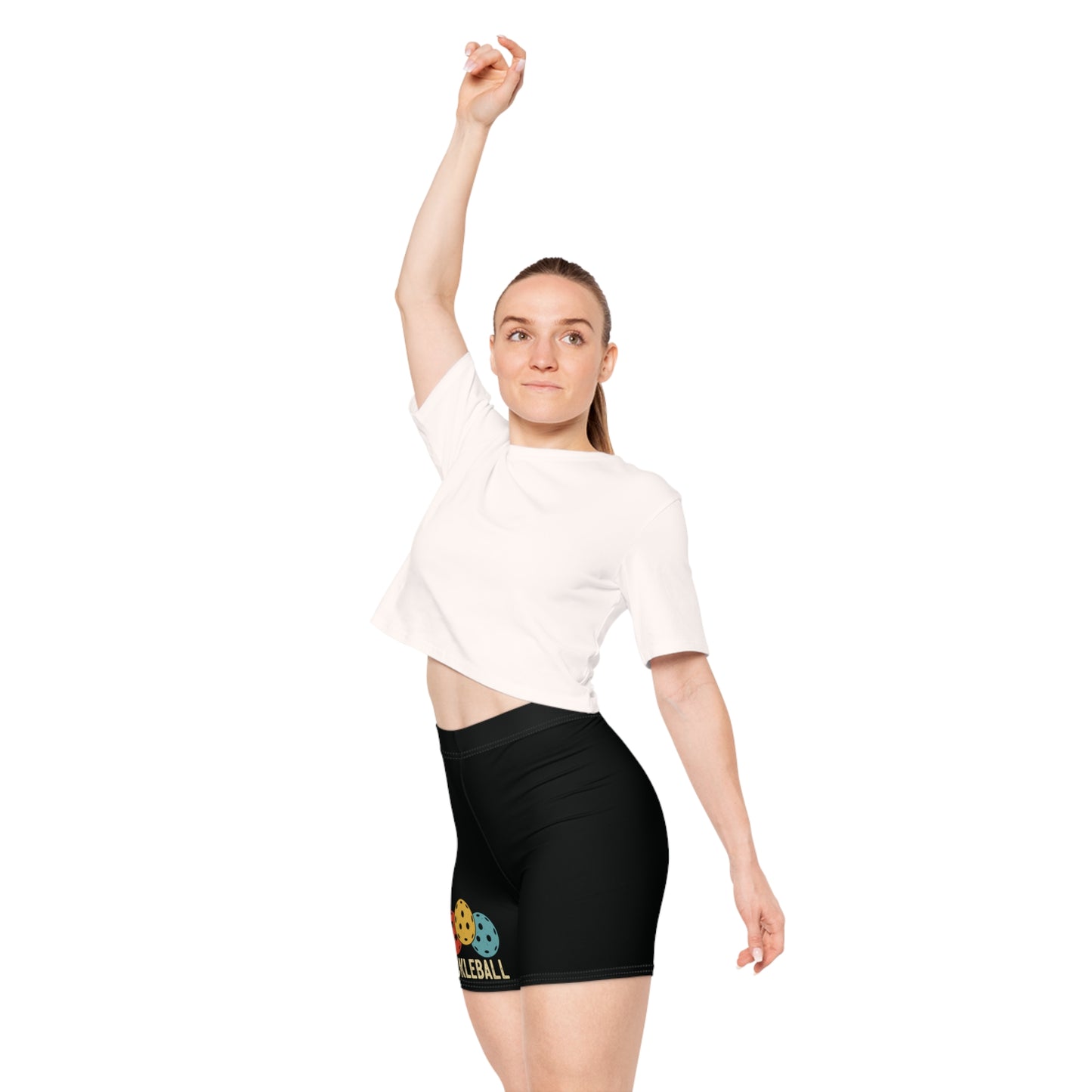 Women's Unique Pickleball Short - Trio Pickleball Retro