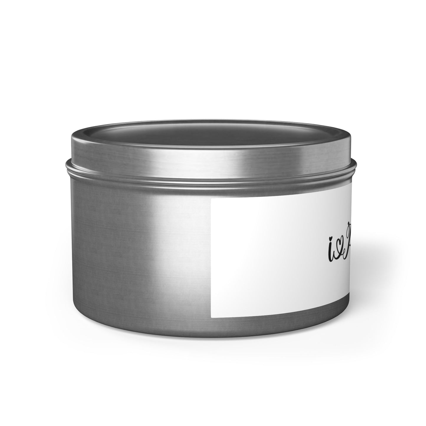 Pickleball Stylish Tin Can Candle - I Heart Pickleball