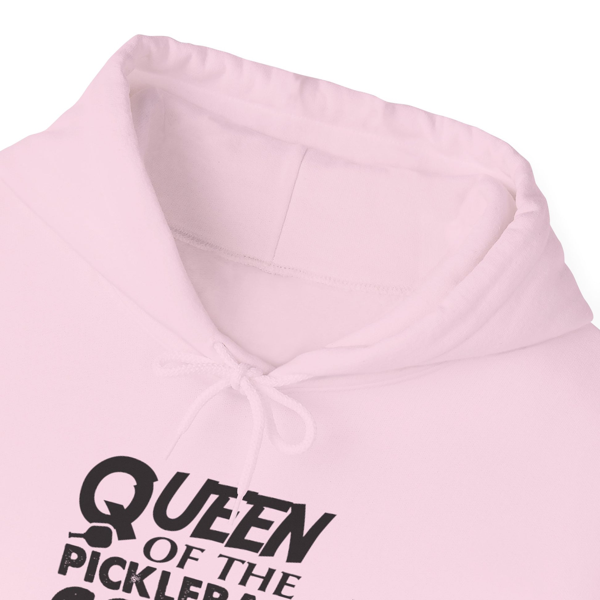 Women's Comfy Pickleball Hoodie - Queen of the Pickleball Court