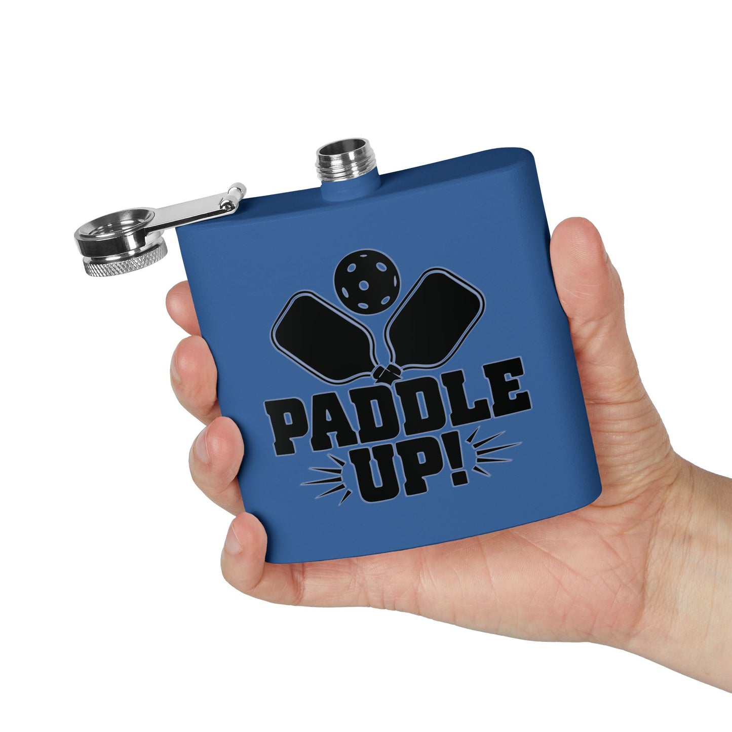 Pickleball Stylish Flask - Paddle Up