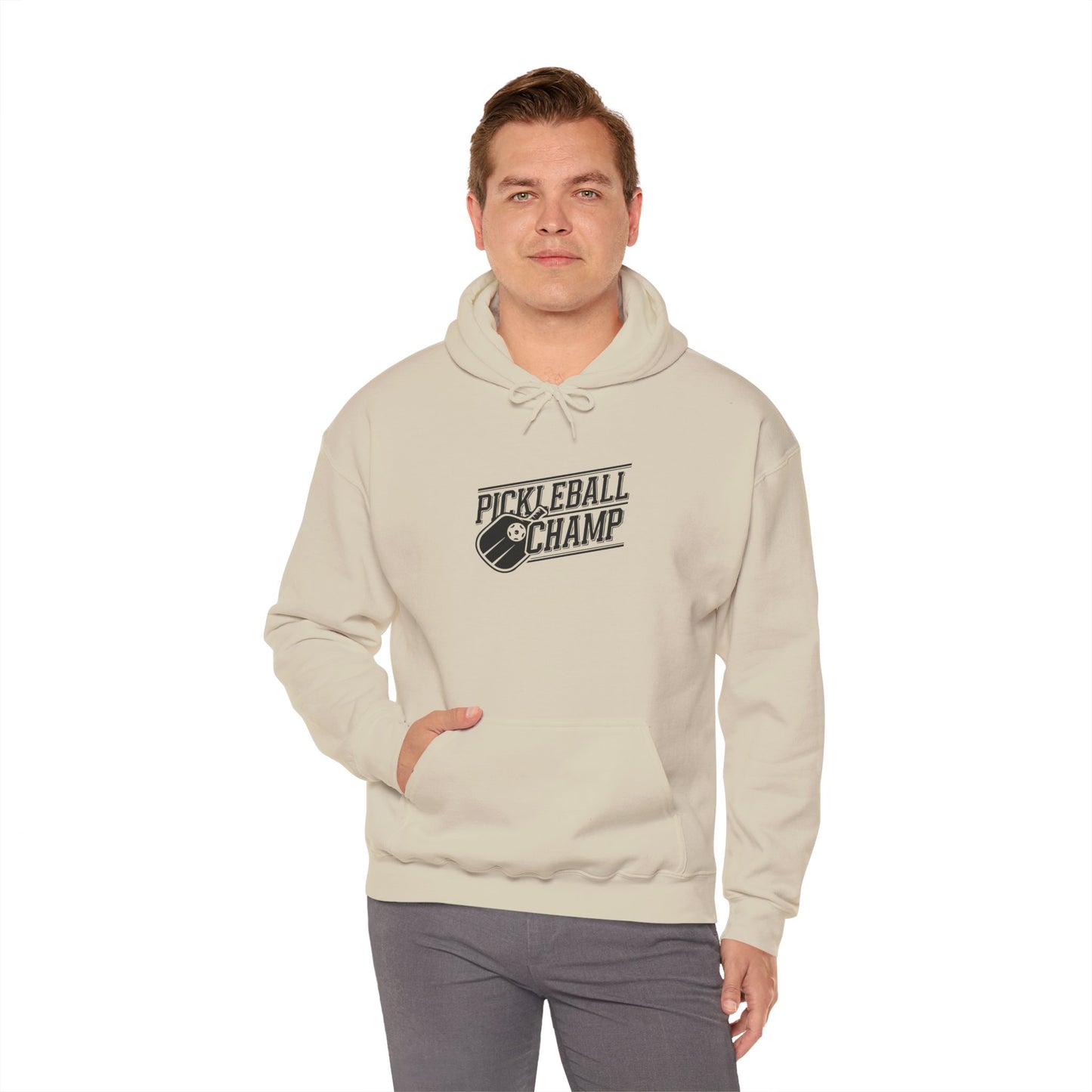 Men's Stylish Pickleball Hoodie - Pickleball Champ