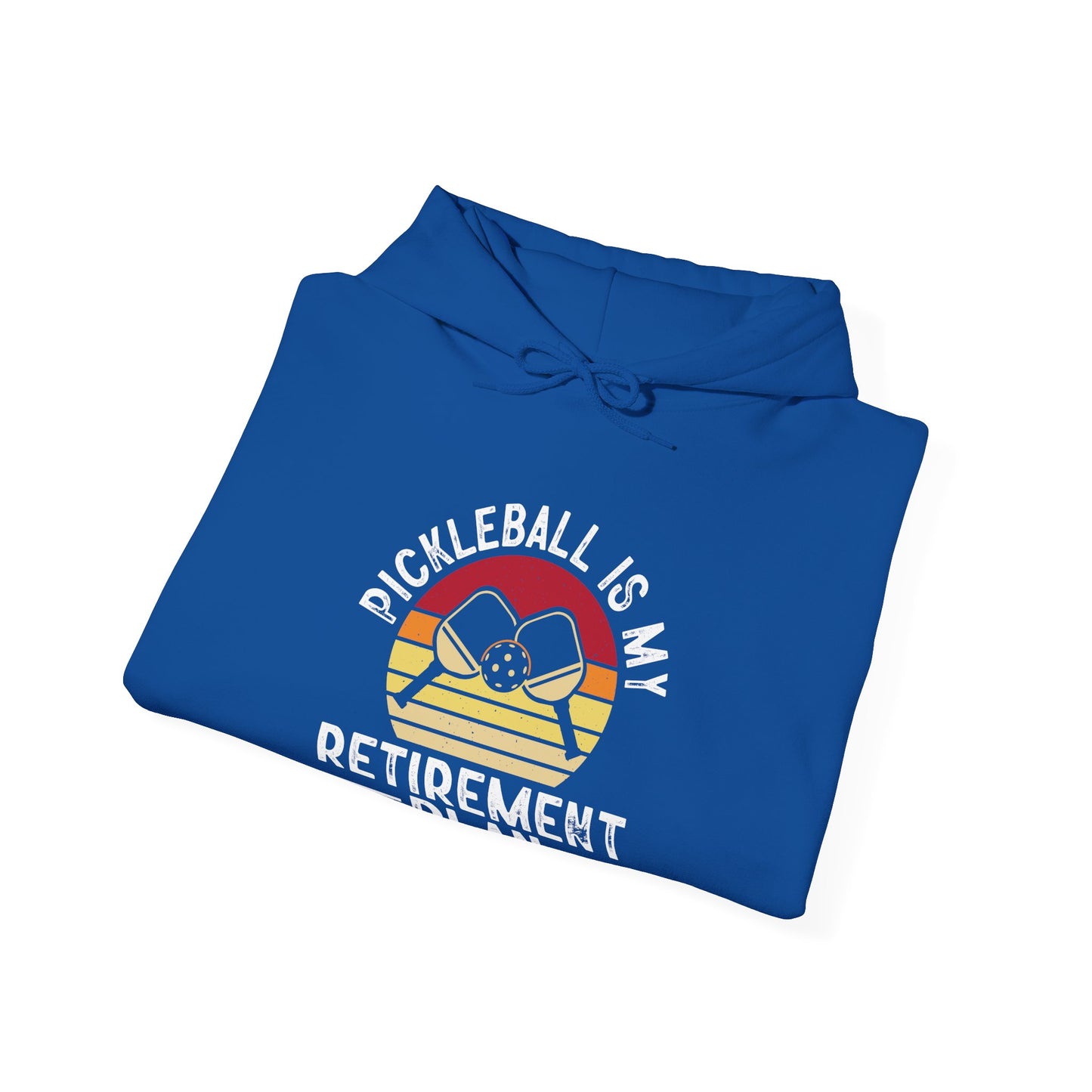Women's Durable Pickleball Hoodie - Pickleball Is My Retirement Plan