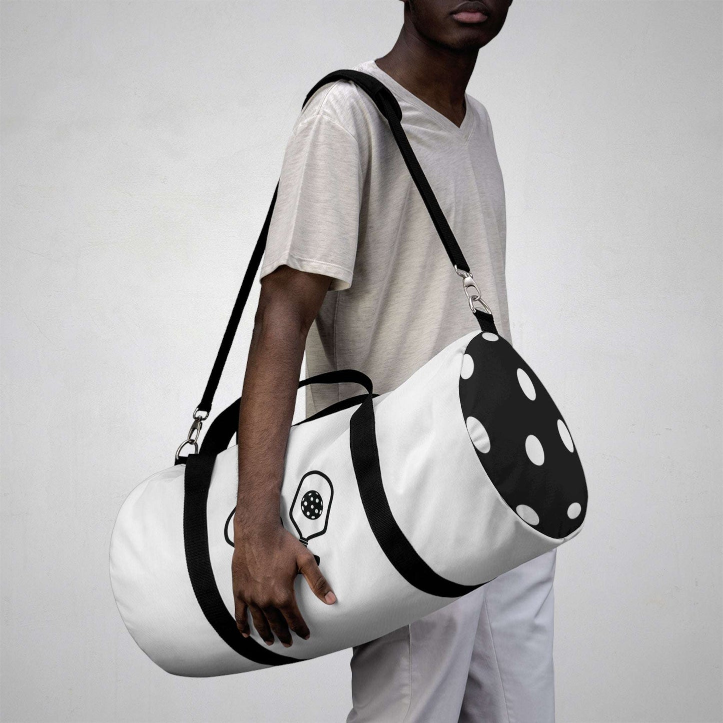 Pickleball Stylish Duffel Bag - Cross Paddles