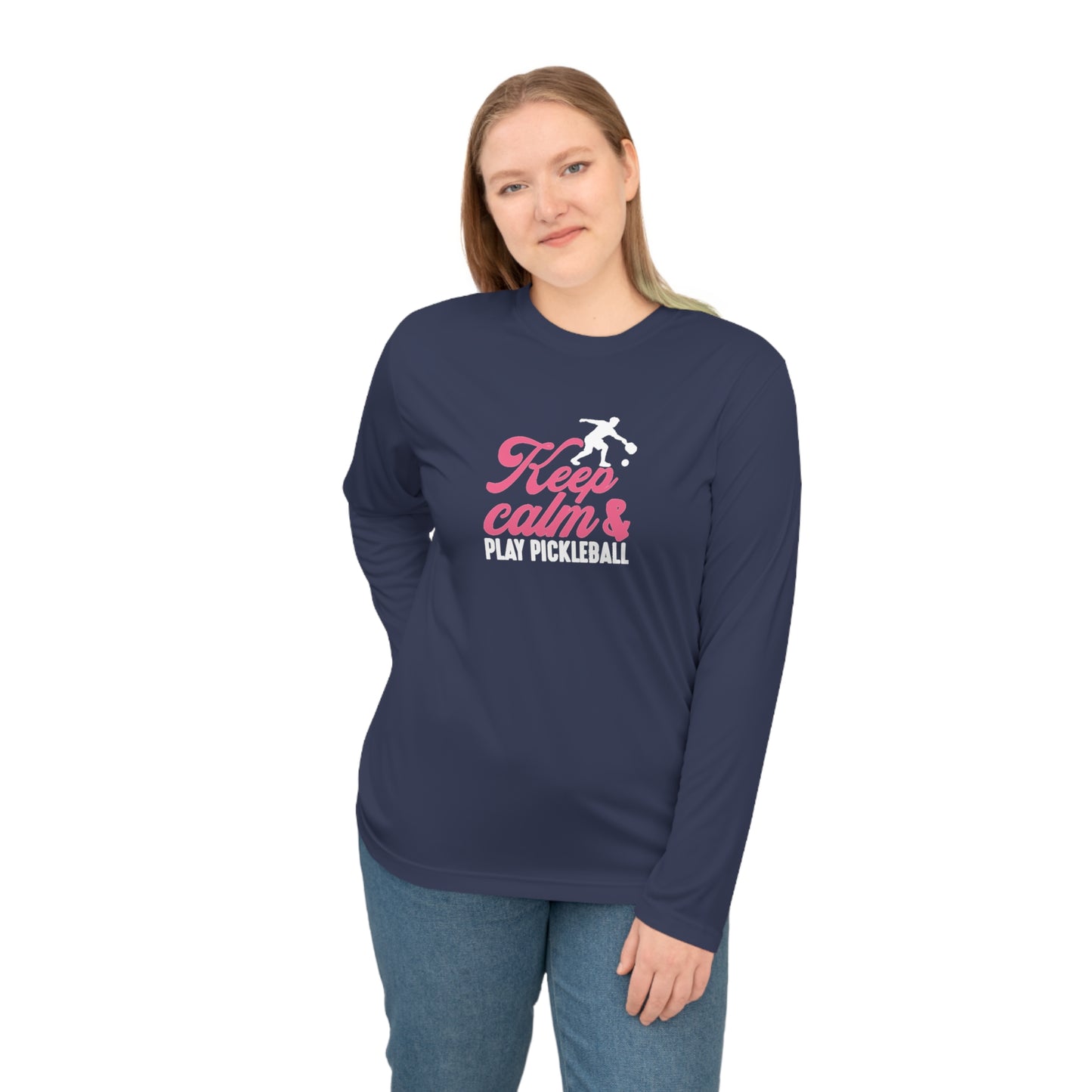 Women's Pickleball Long Sleeves top - Keep Calm & Play Pickleball