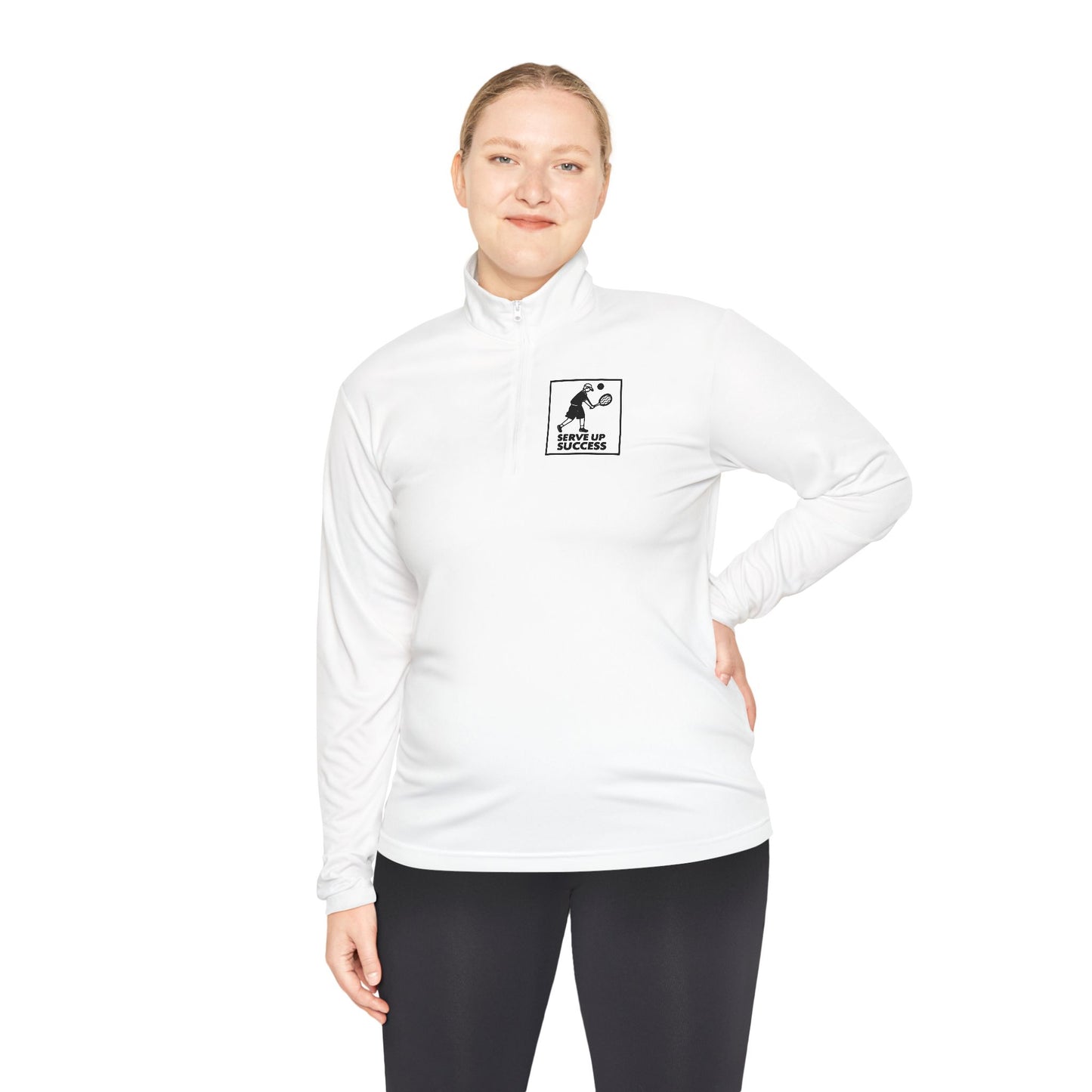 Women's Durable Pickleball Pullover - Serve Up Success