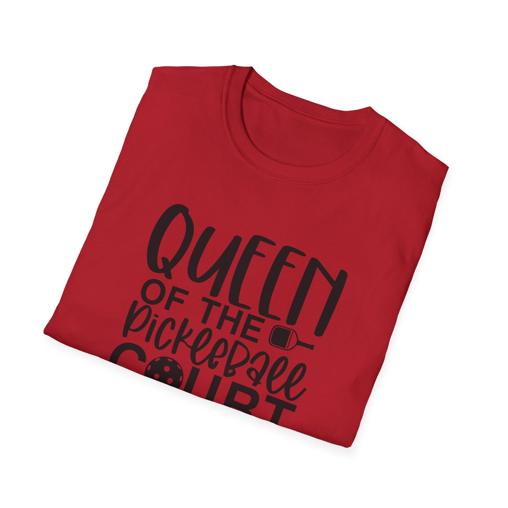 Women's Lightweight Pickleball T-shirt - Queen of the Pickleball Court