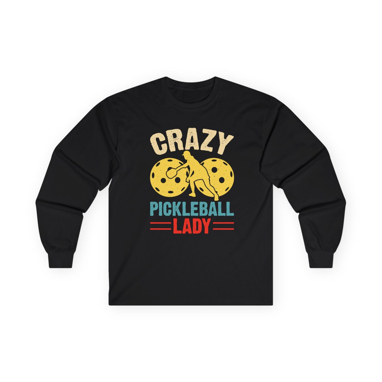 Women's Cool Pickleball Long Sleeves top - Crazy Pickleball Lady