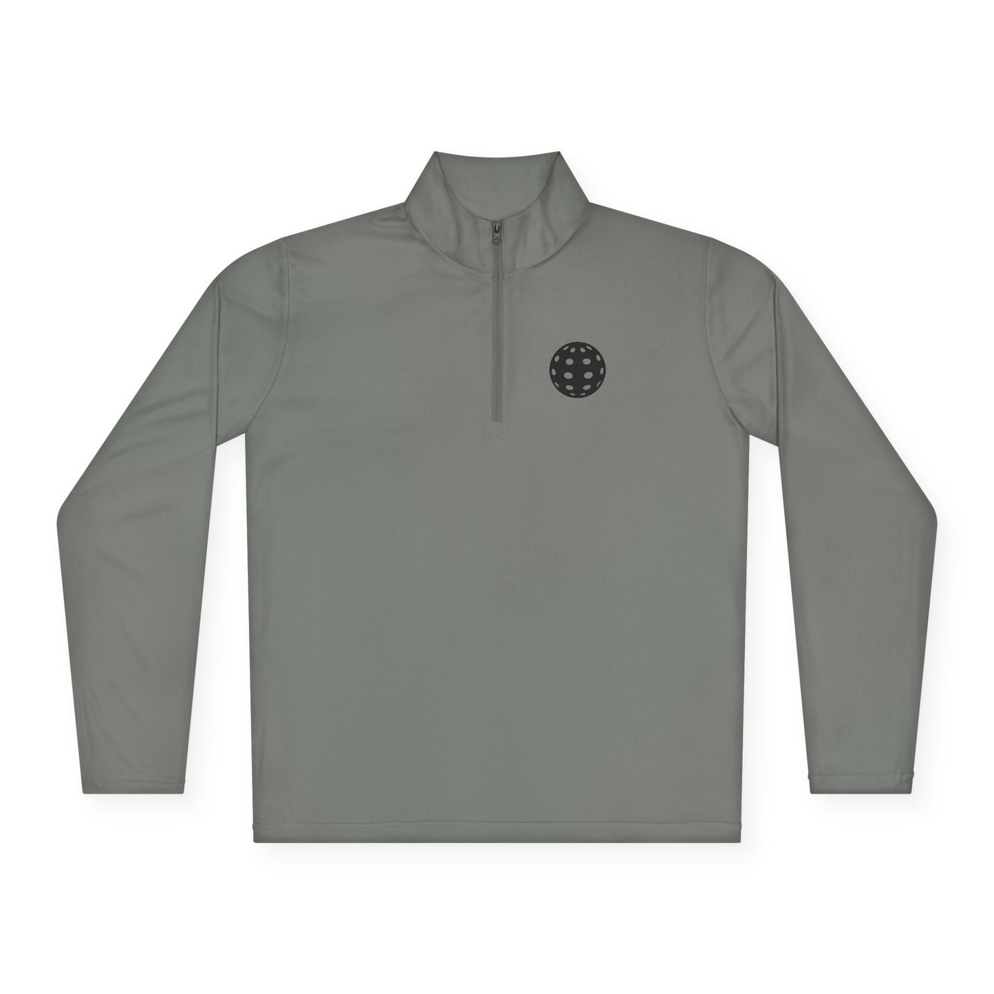 Men's Pickleball Pullover - Life Is Good Pickleball Make It Better Gray