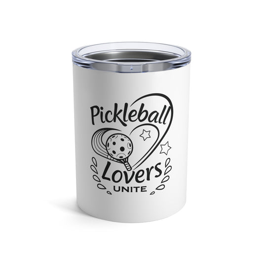 Pickleball Durable Tumbler - Pickleball Lover Unite White