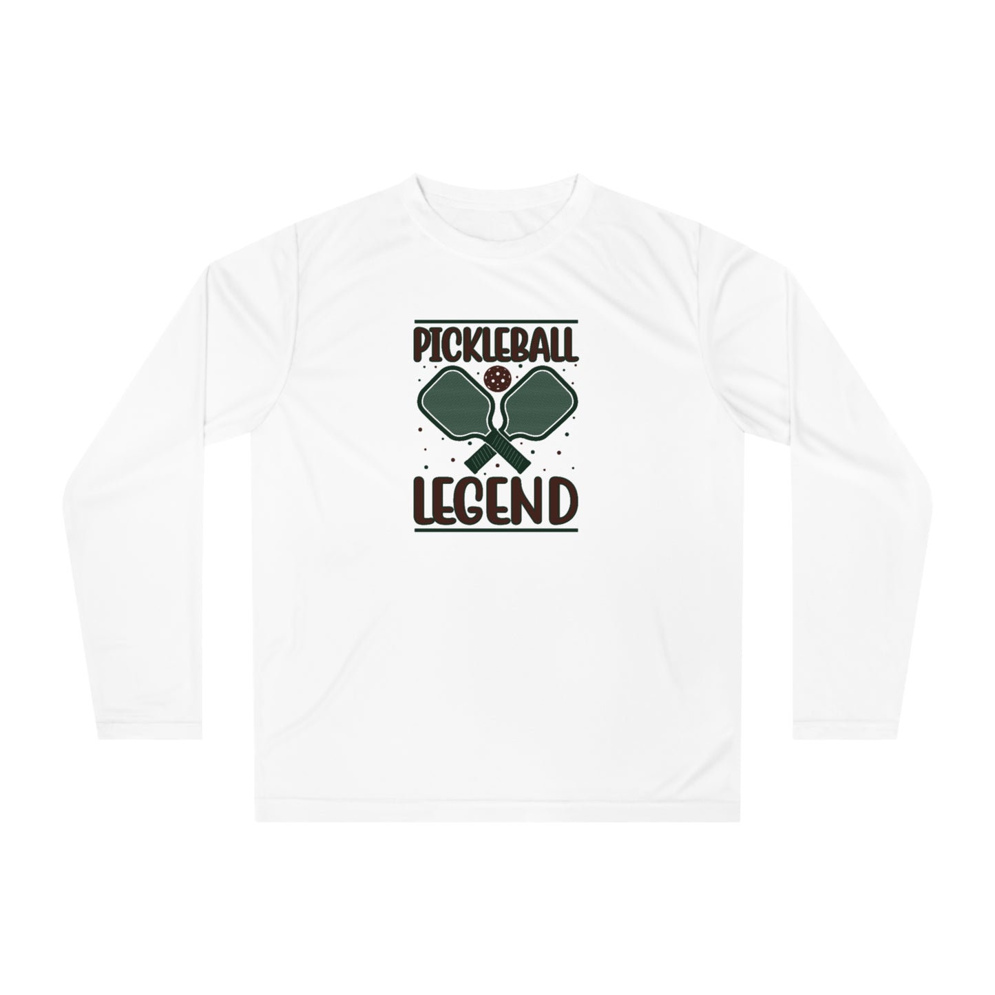 Women's Lightweight Pickleball Long Sleeves top - Pickleball Legend White