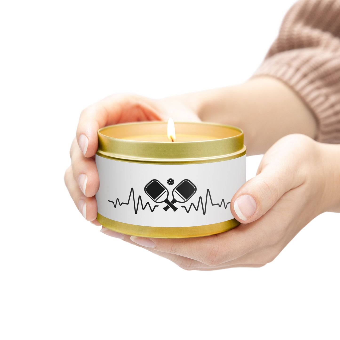Pickleball Unique Tin Can Candle - Pickleball Pulse