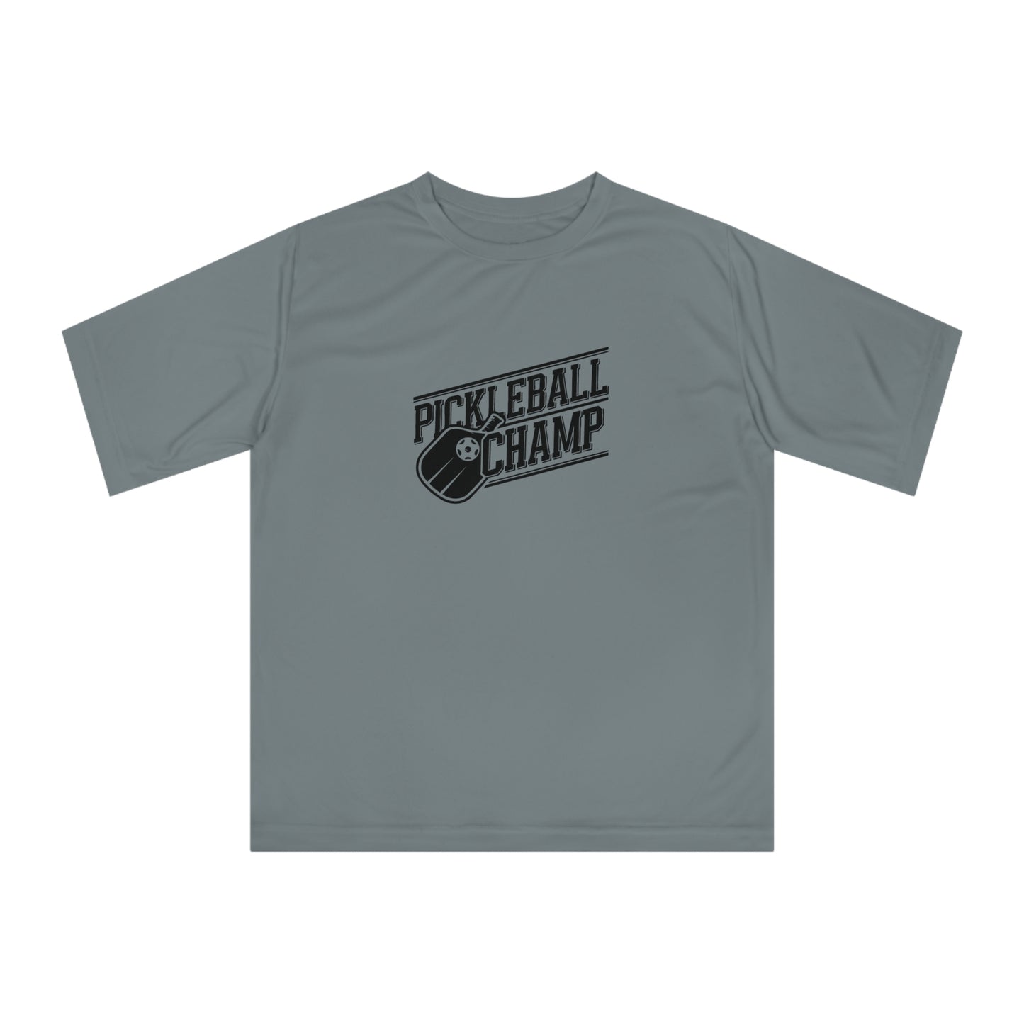 Women's Funny Pickleball T-Shirt - Pickleball Champ Grey