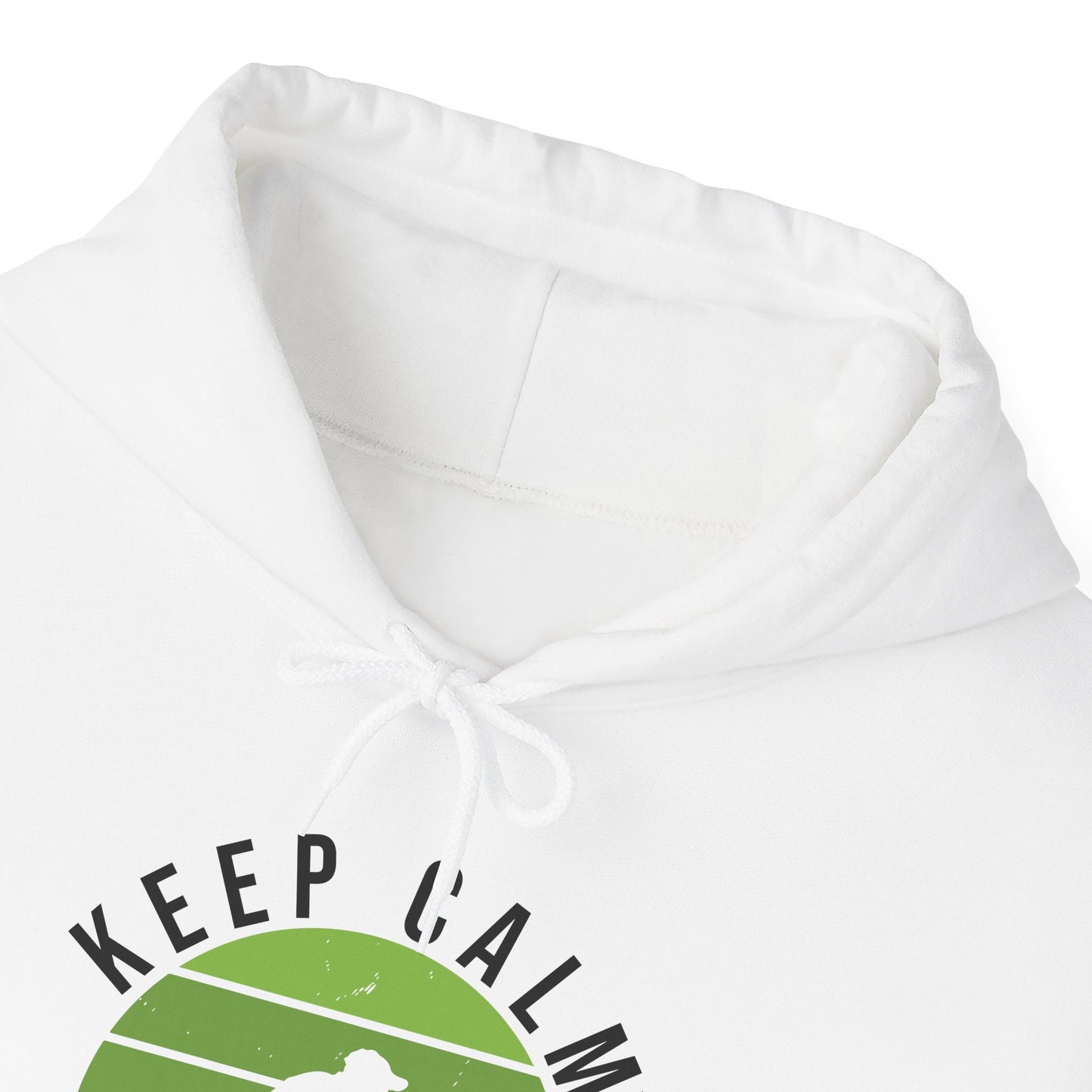 Men's Comfy Pickleball Hoodie - Keep Calm and Play