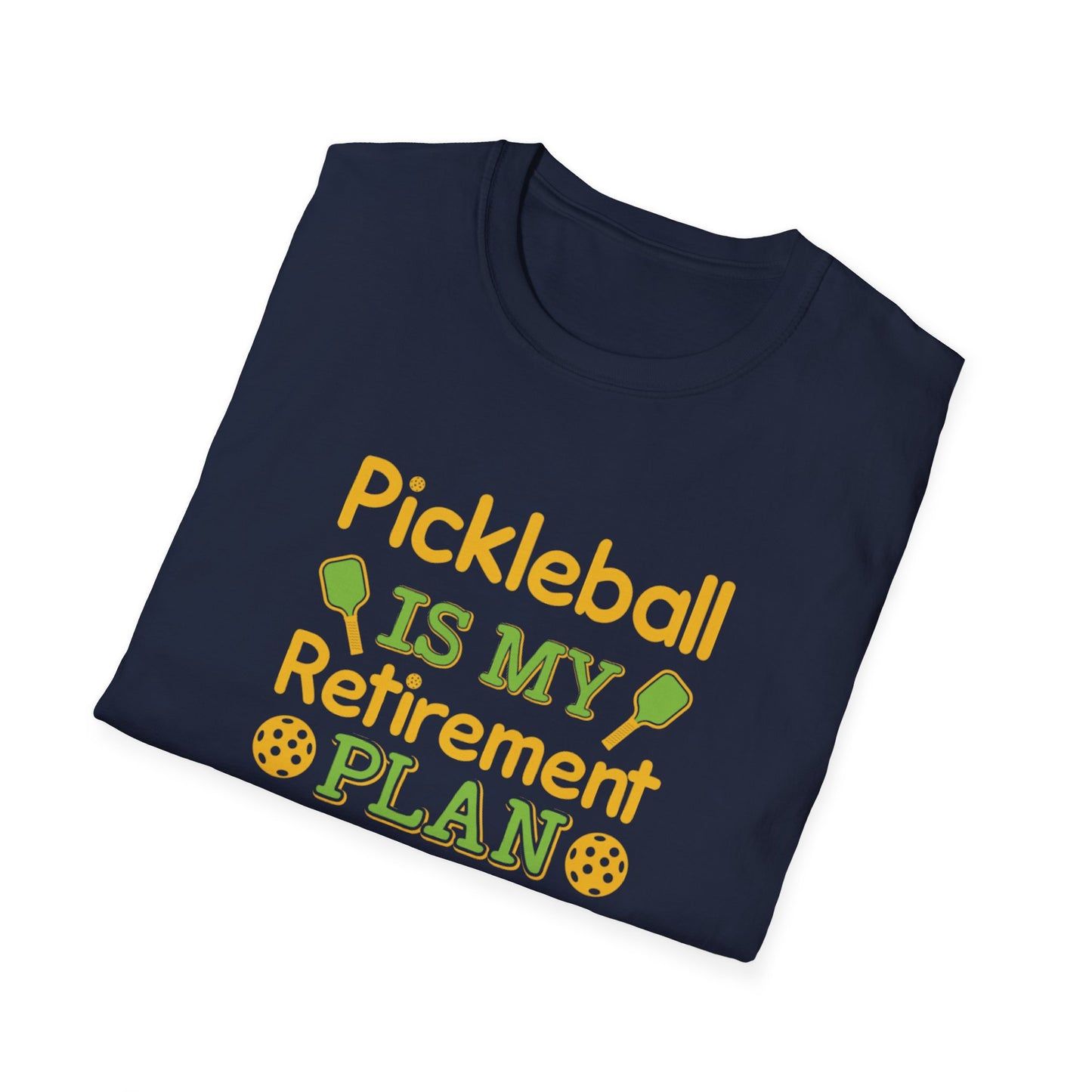 Women's Playful Pickleball T-shirt - Pickleball Is My Retirement Plan