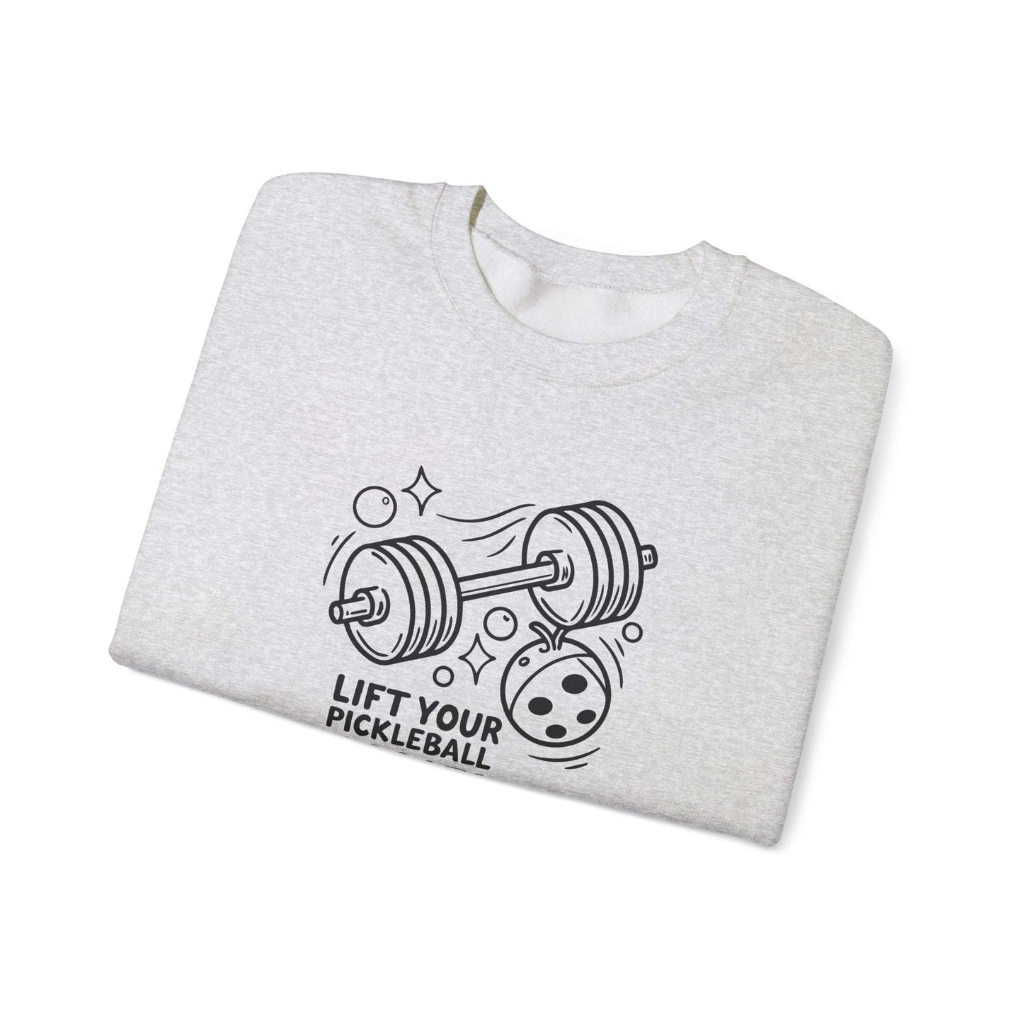 Men's Energetic Pickleball Sweatshirt - Lift Your Pickleball Game