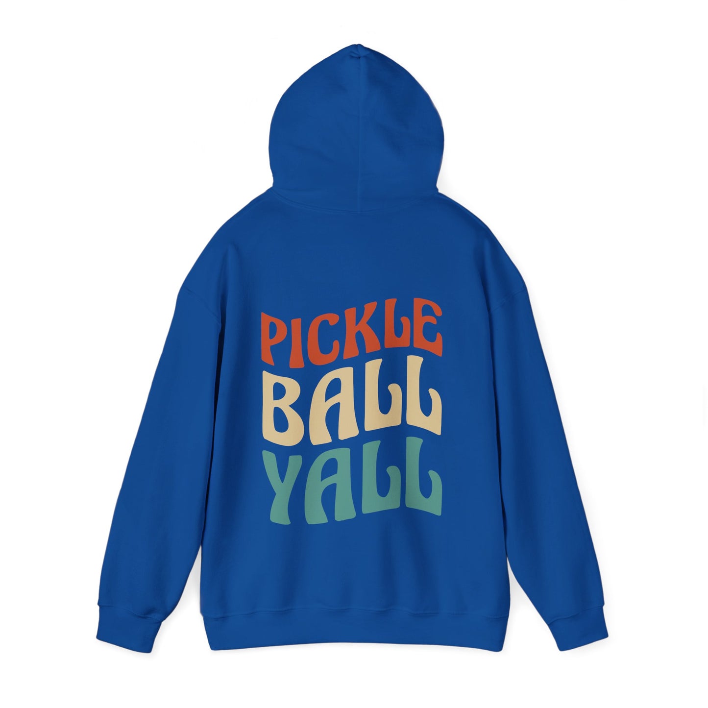Men's Vibrant Pickleball Hoodie - Pickleball Yall
