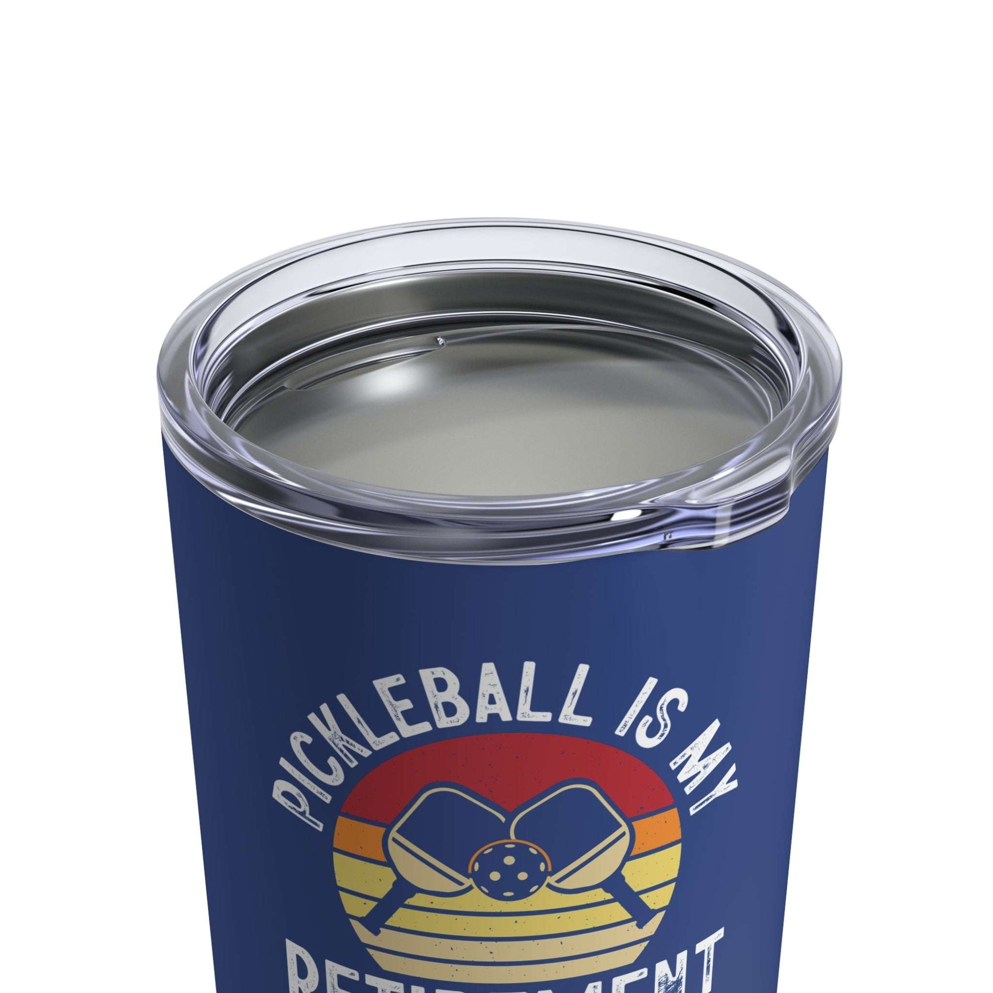 Pickleball Unique Tumbler - Pickleball Is My Retirement Plan