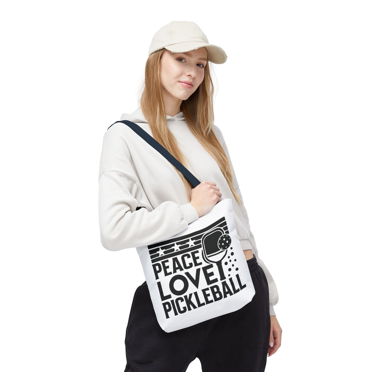 Pickleball Bold Tote Bag - Peace Love Pickleball