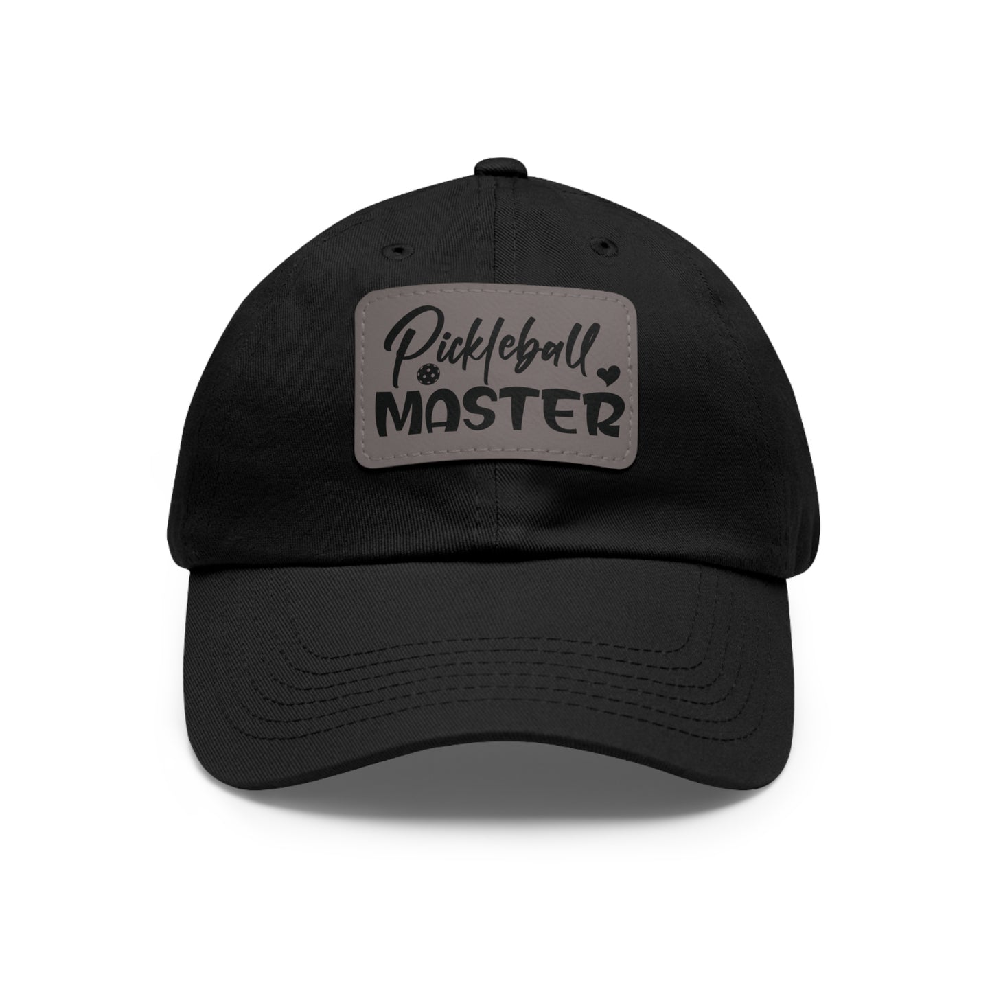 Pickleball Funny Cap - Pickleball Master Black