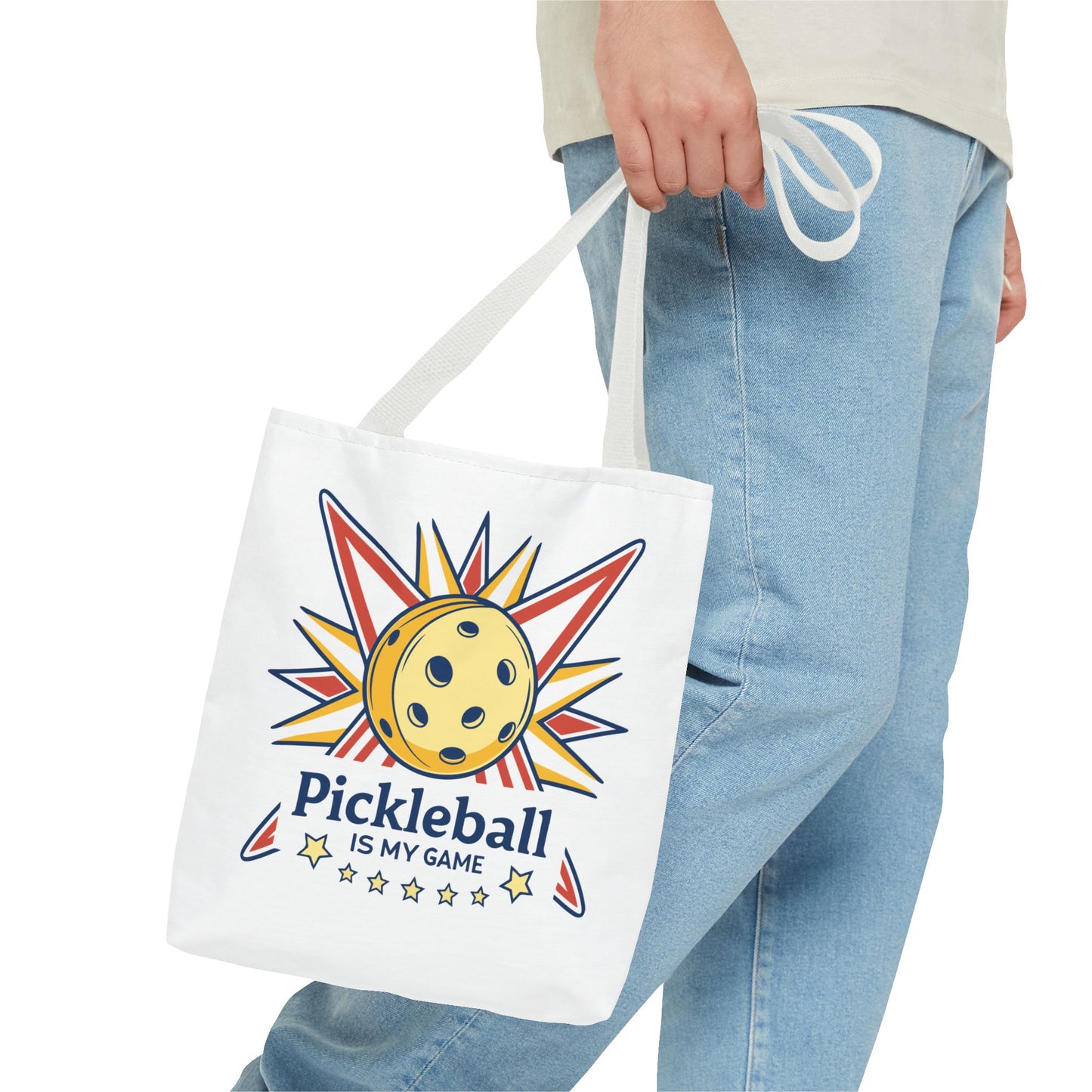 Pickleball Colorful Tote Bag - Pickleball is My Game