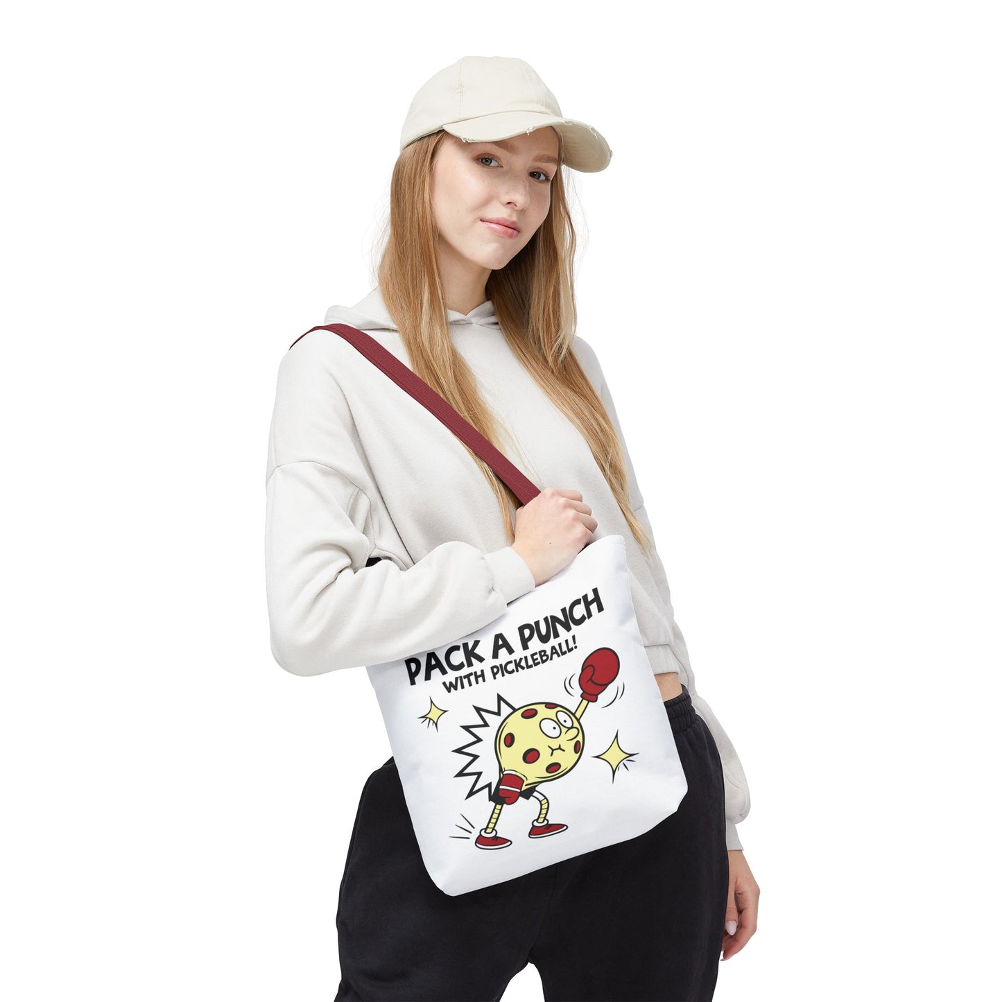 Pickleball Stylish Tote Bag - Pack a Punch with Pickleball