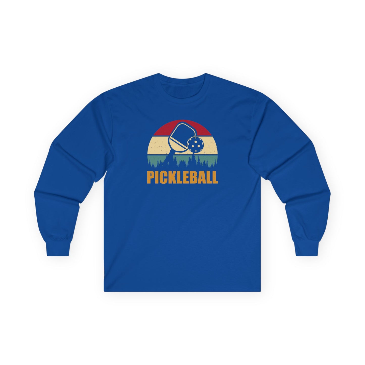 Men's Durable Pickleball Long Sleeves top - Pickleball Retro