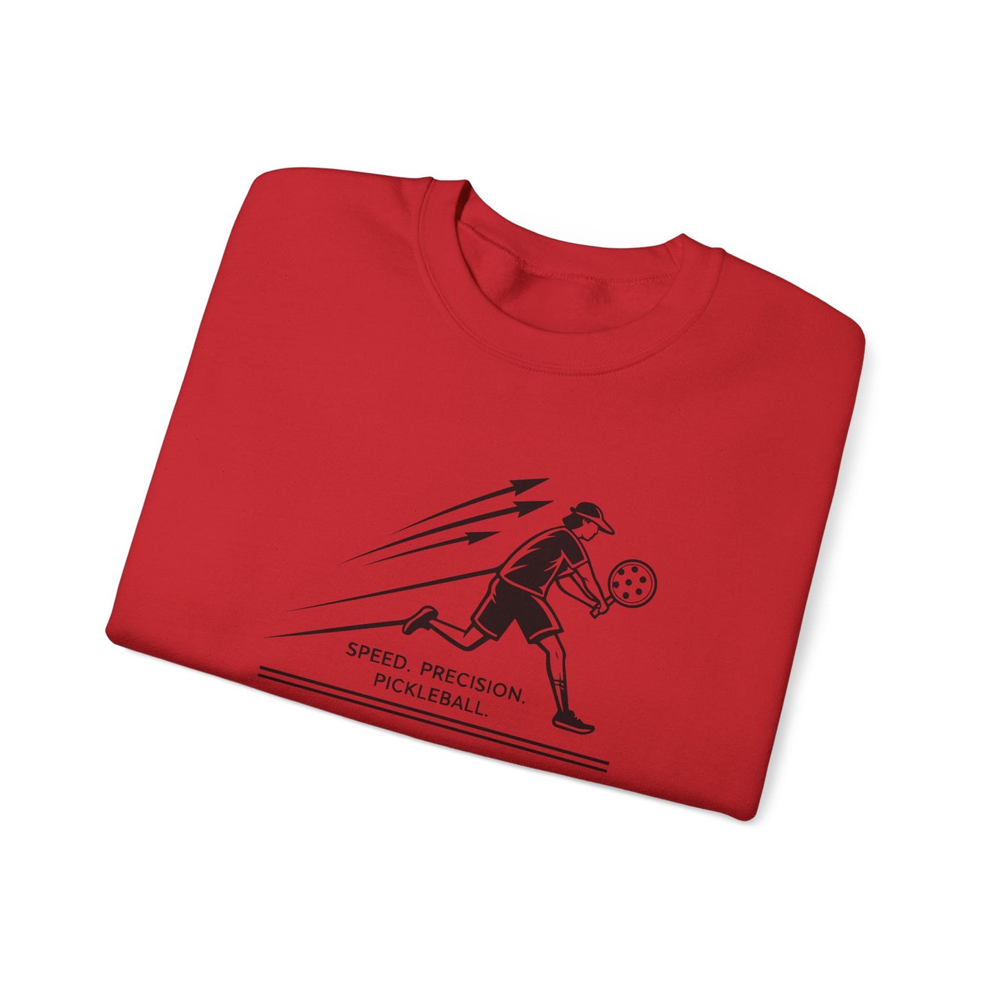 Men's Comfy Pickleball Sweatshirt - Speed. Precision. Pickleball.