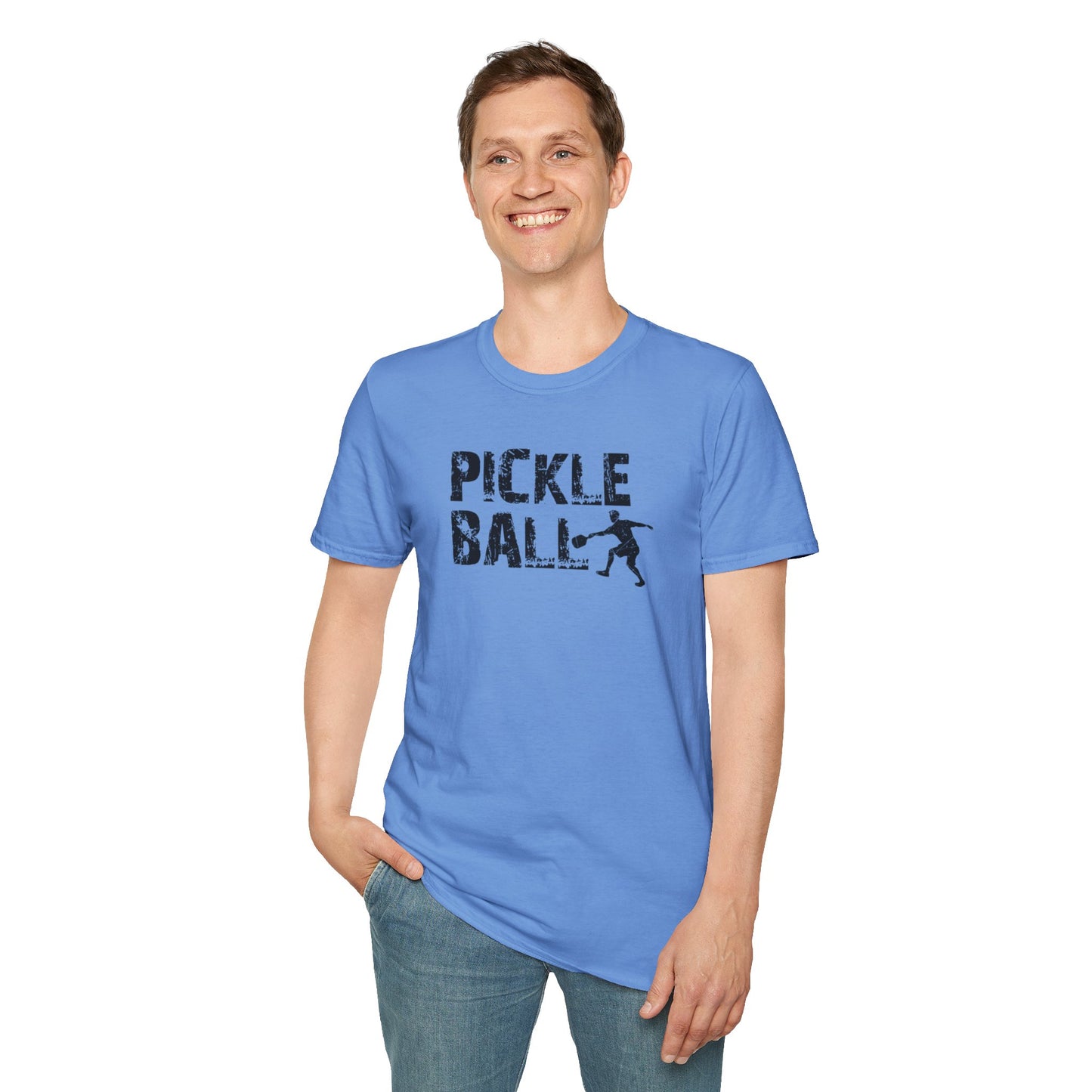 Men's Comfy Pickleball T-shirt - Pickleball Player