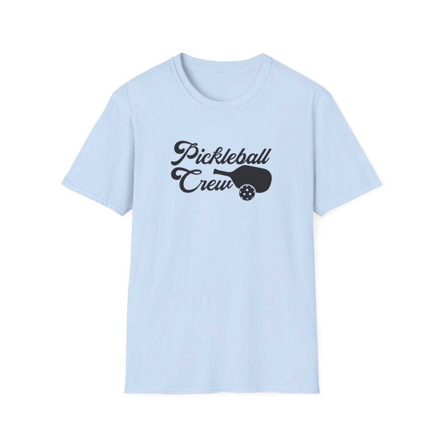 Women's Soft Pickleball T-shirt - Pickleball Crew Blue