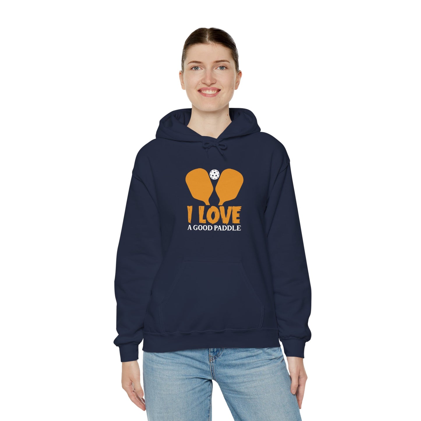 Women's Funny Pickleball Hoodie - I Love a Good Paddle