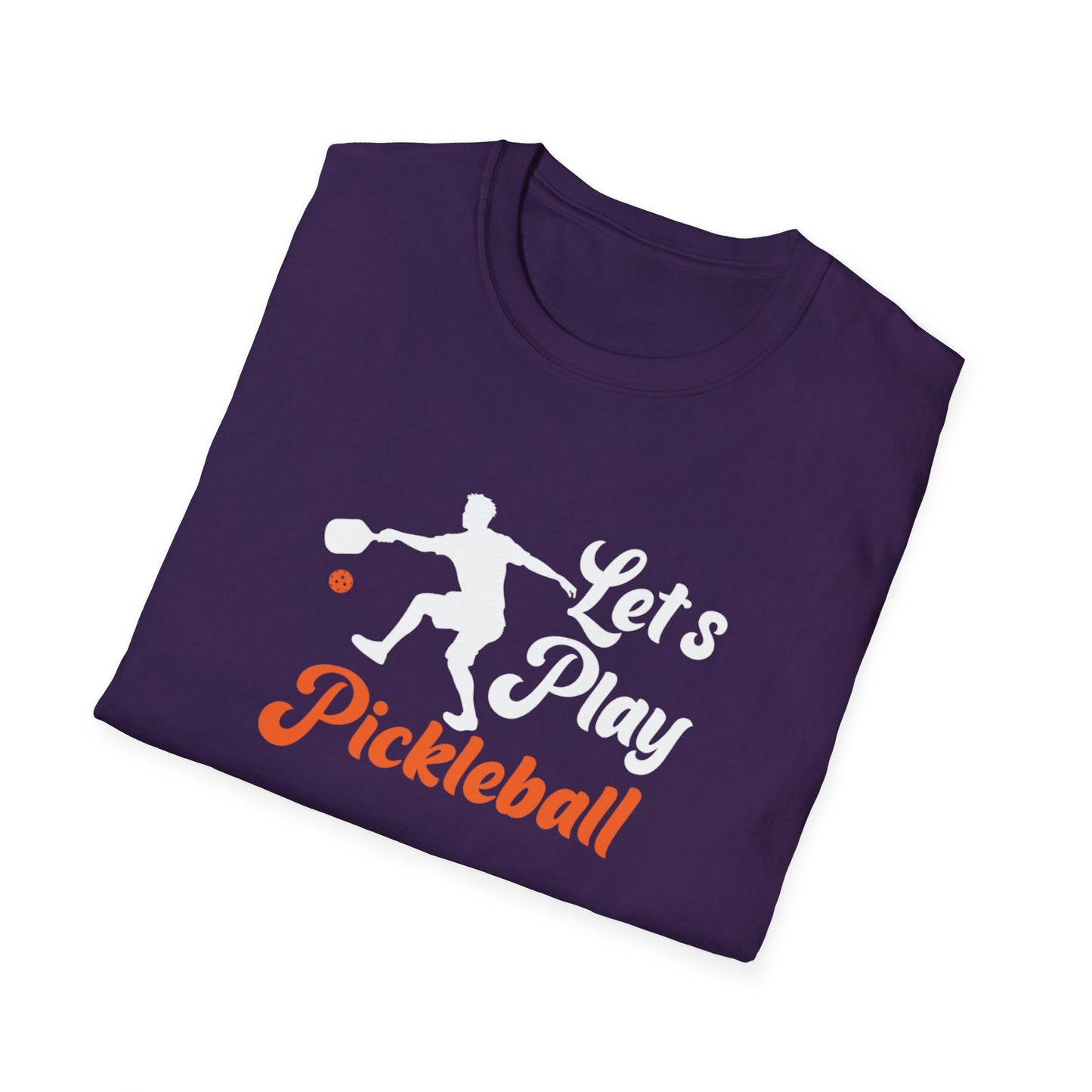 Women's Durable Pickleball T-shirt - Let's Play Pickleball