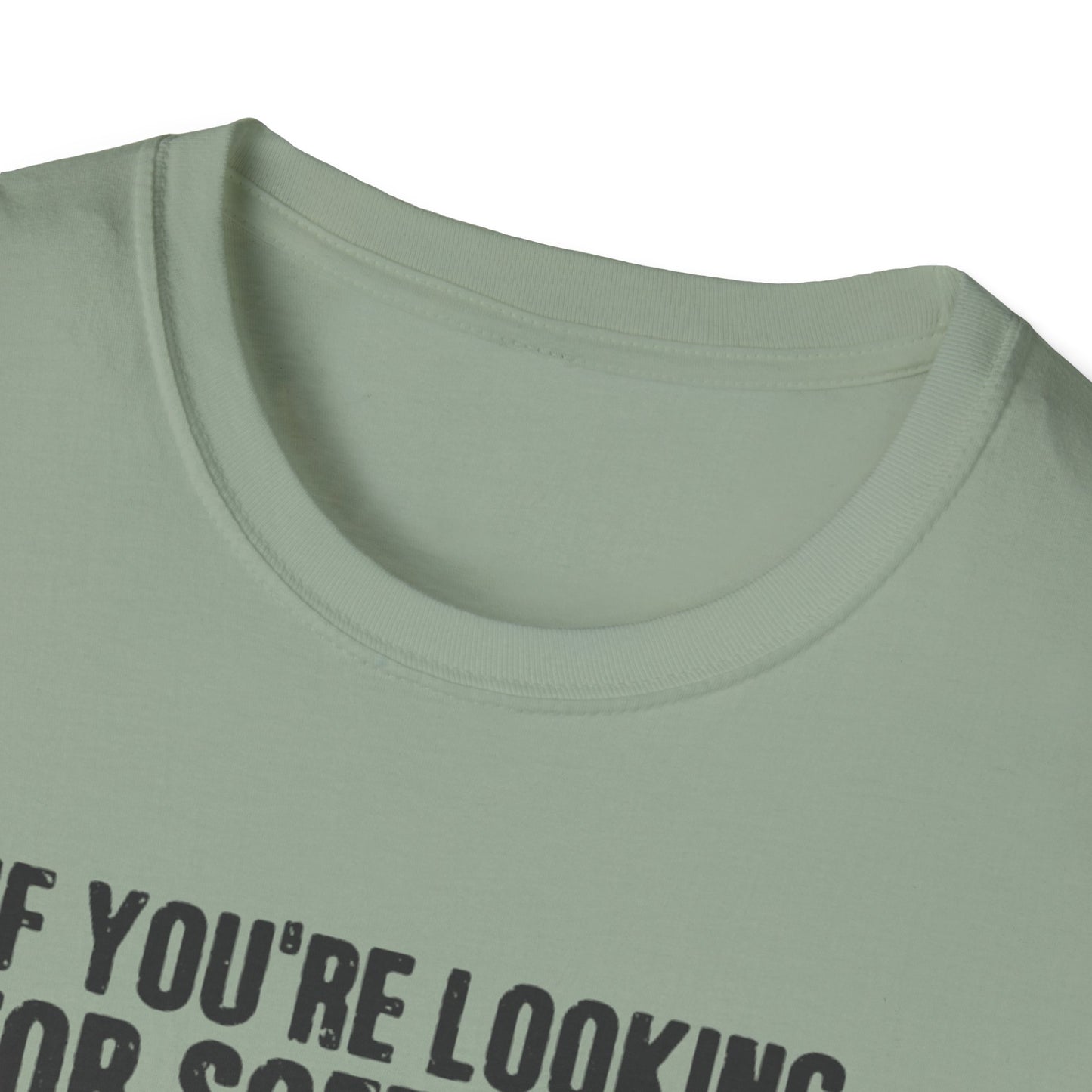 Men's Witty Pickleball T-shirt - Looking for Soft Serve? Get Ice Cream