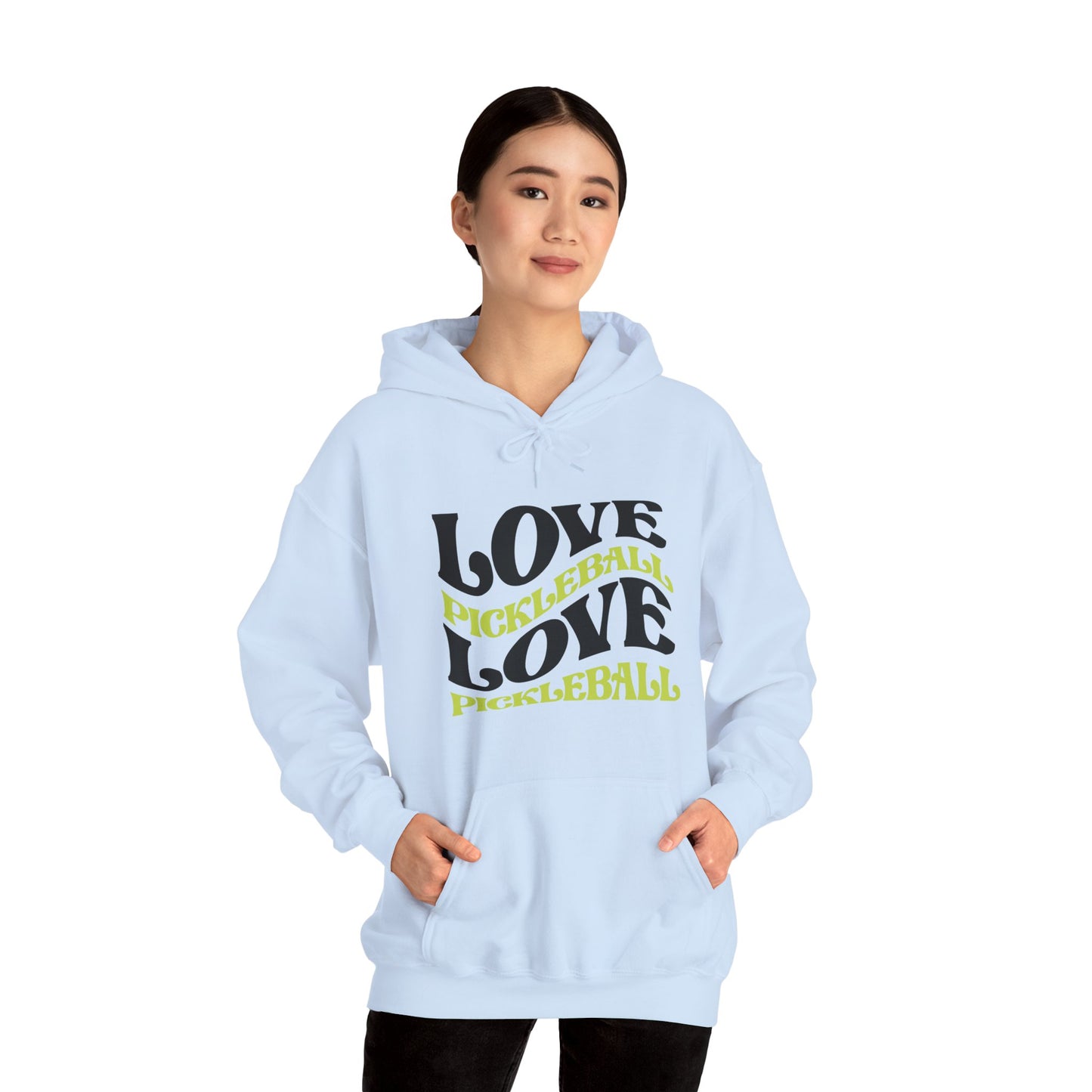 Women's Soft Pickleball Hoodie - Love Pickleball