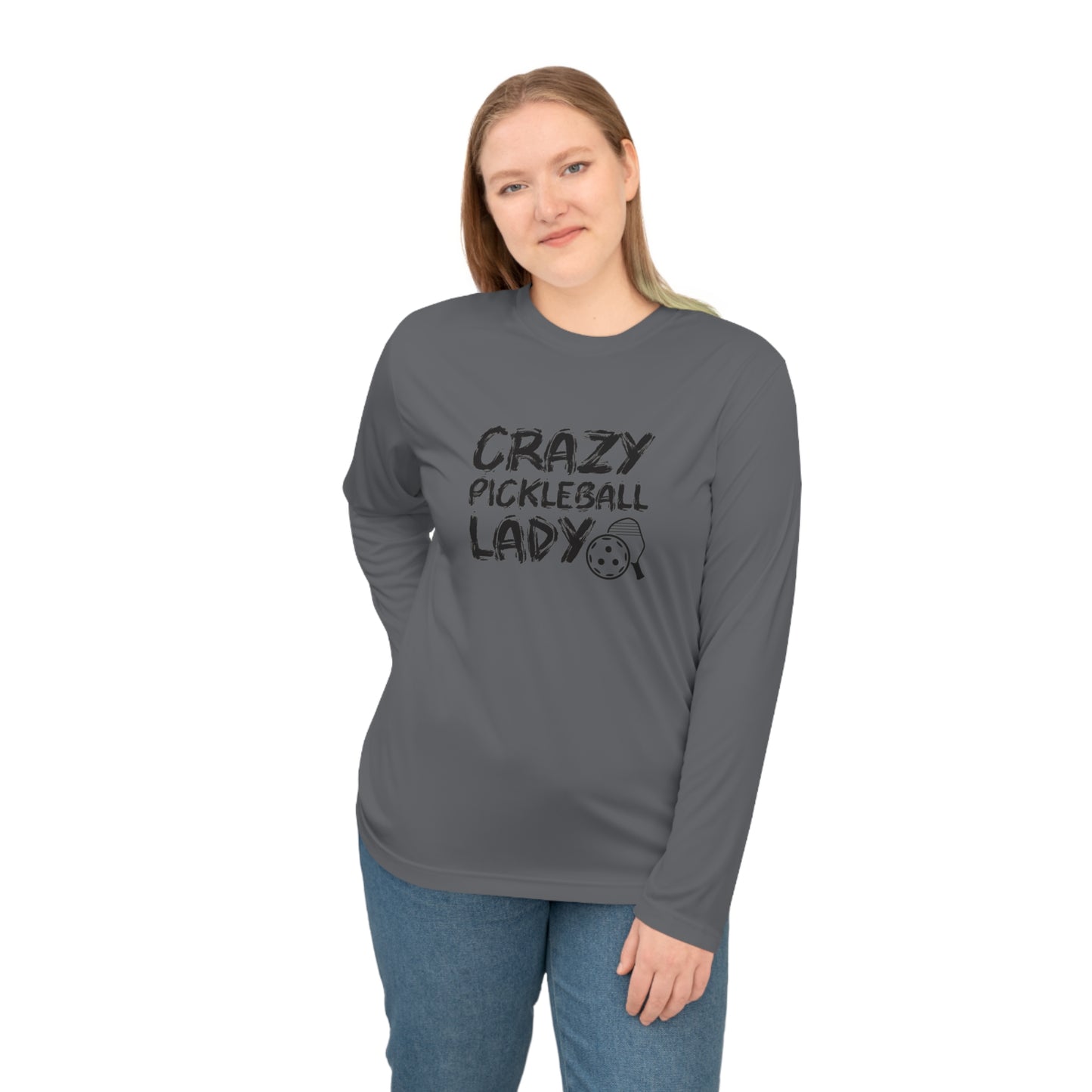Women's Durable Pickleball Long Sleeves top - Crazy Pickleball Lady