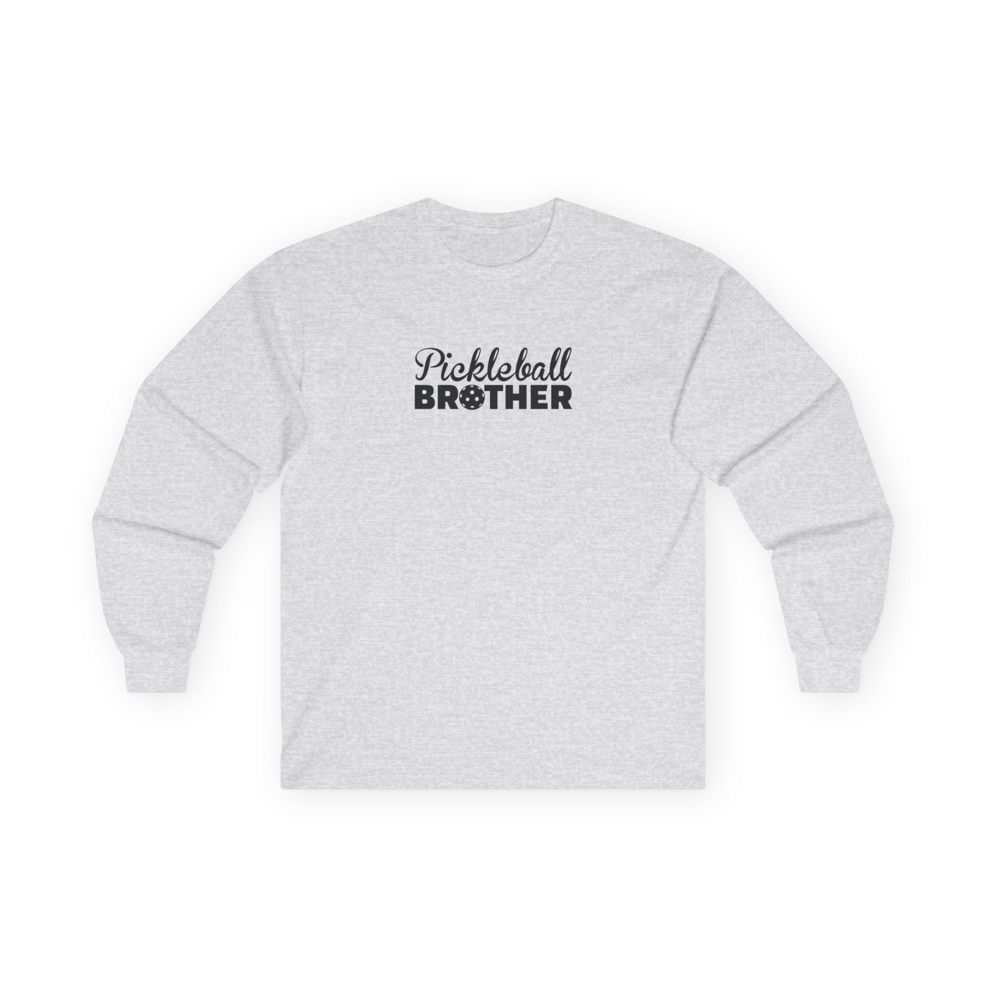Men's Unique Pickleball Long Sleeves top - Pickleball Brother Gray